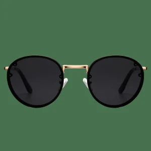 Daniel Wellington Solglasögon<Arch Steel Black Rose Gold