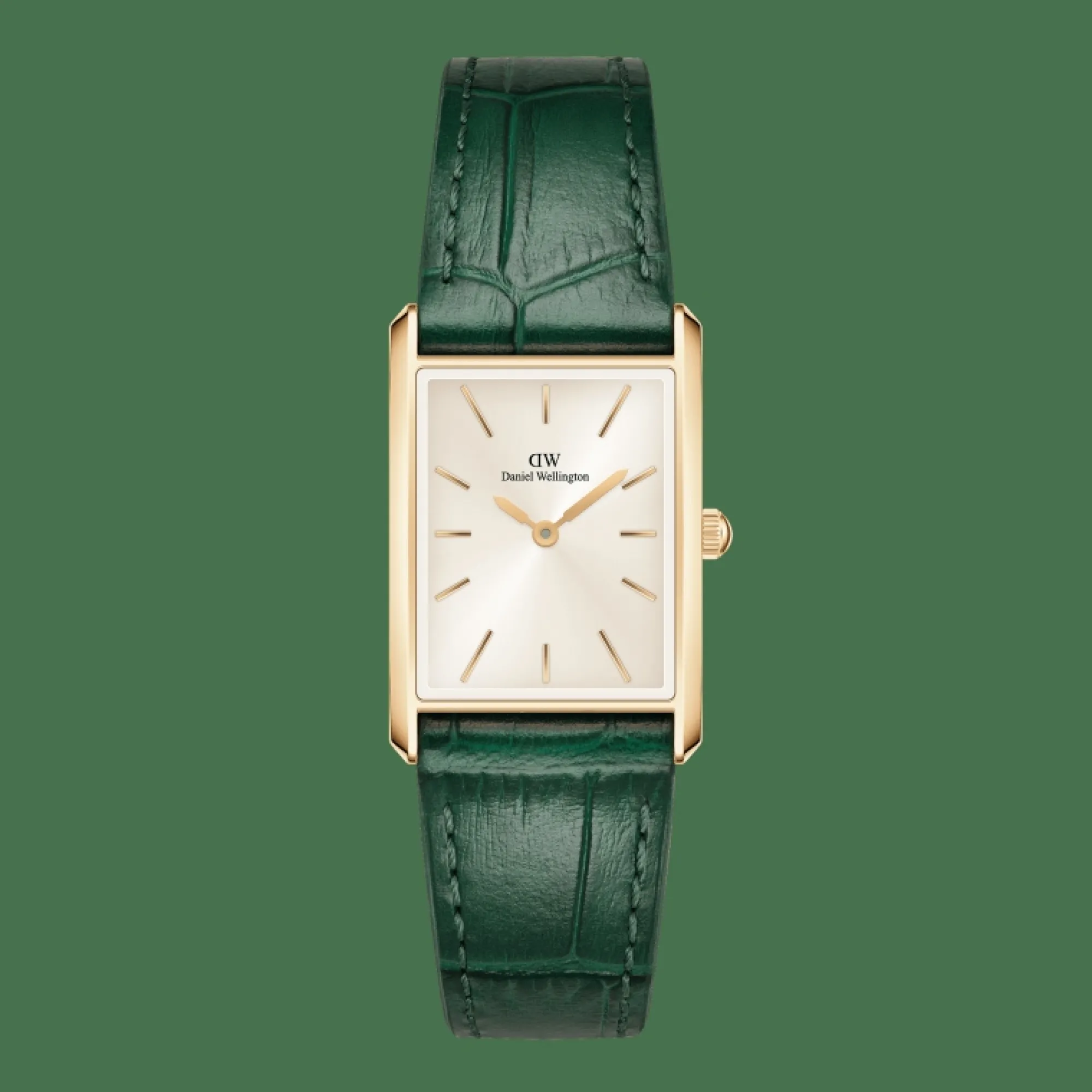 Daniel Wellington Damklockor<Bound Crocodile Champagne Sunray Gold