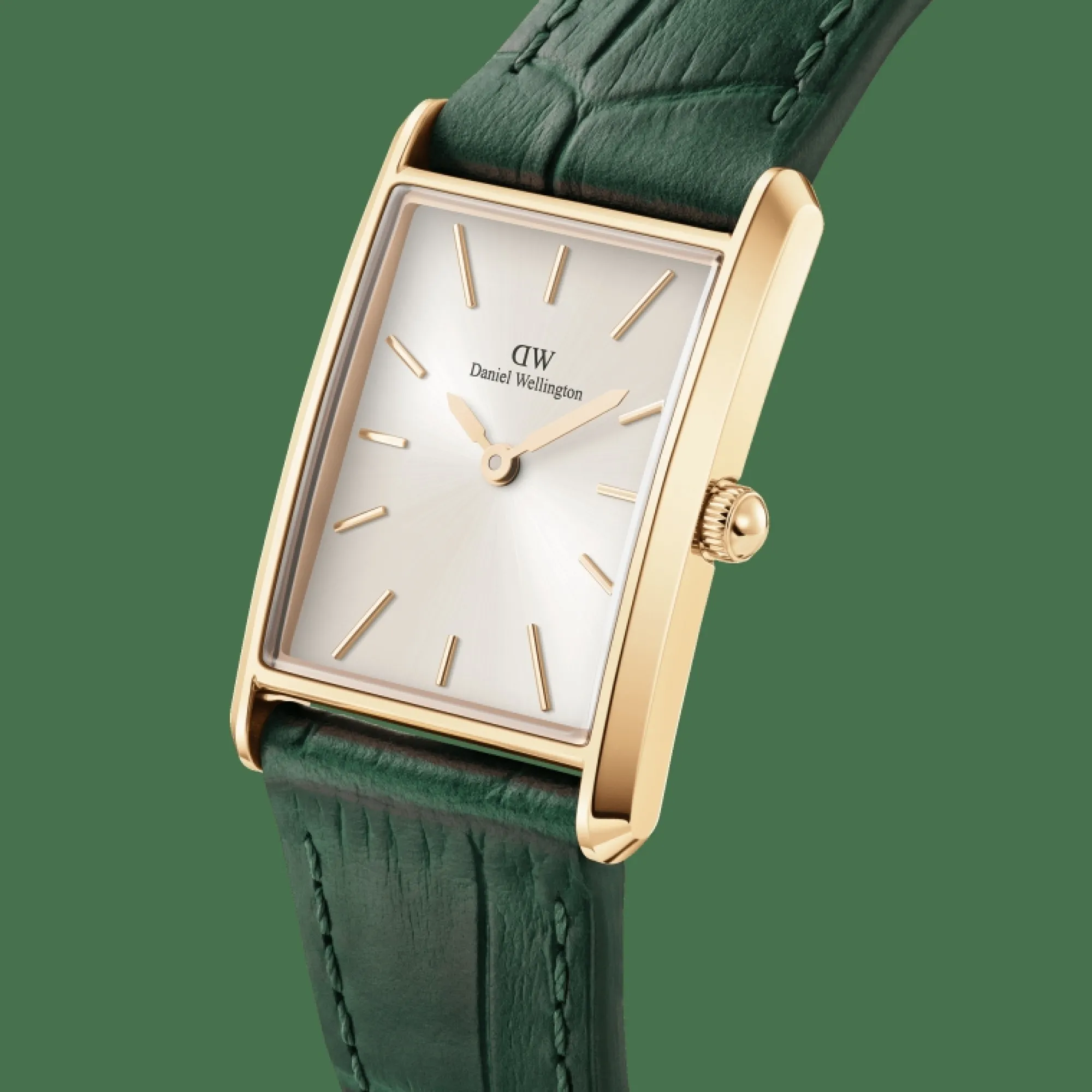 Daniel Wellington Damklockor<Bound Crocodile Champagne Sunray Gold
