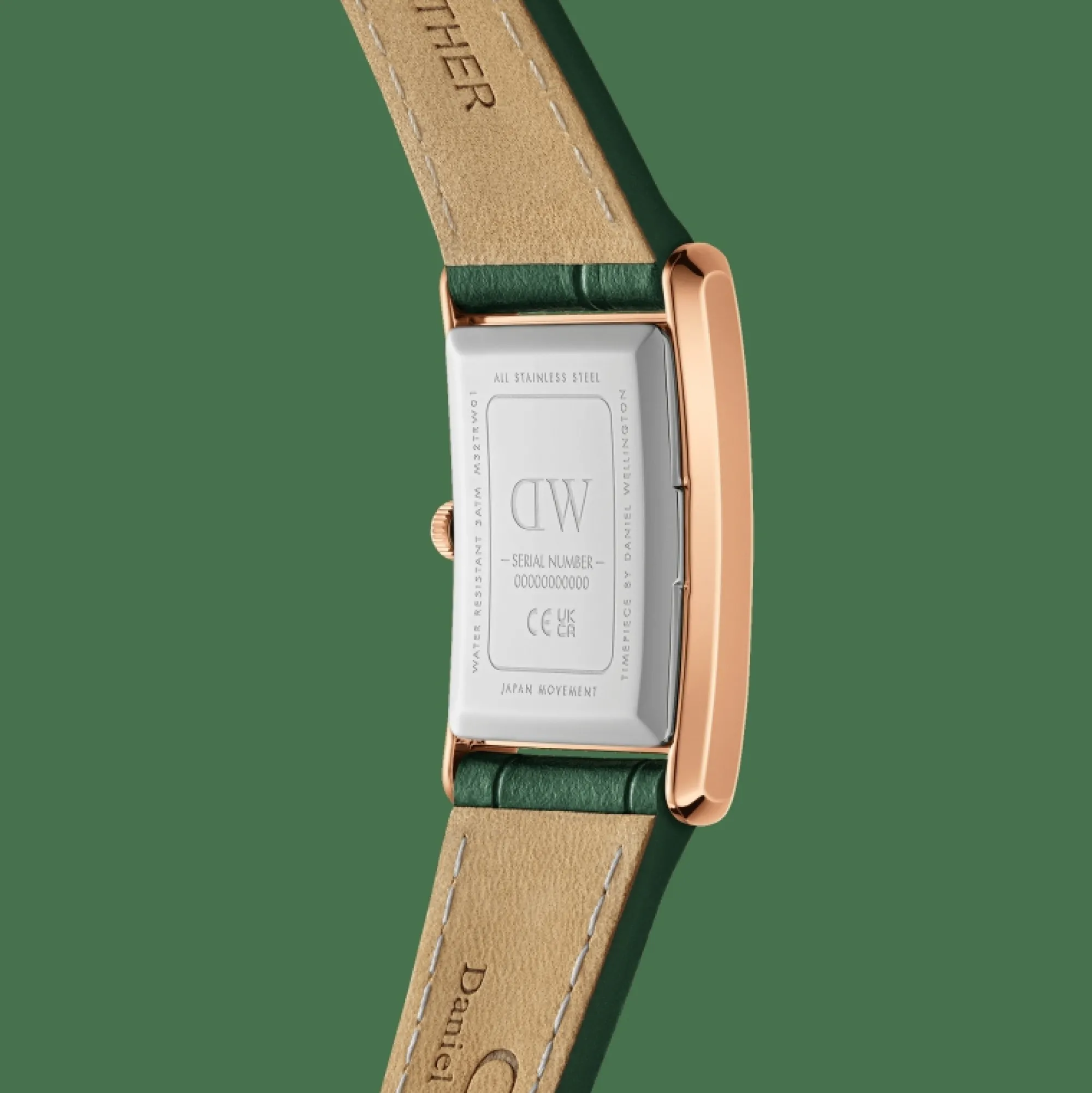 Daniel Wellington Damklockor<Bound Crocodile Emerald Sunray Rose Gold
