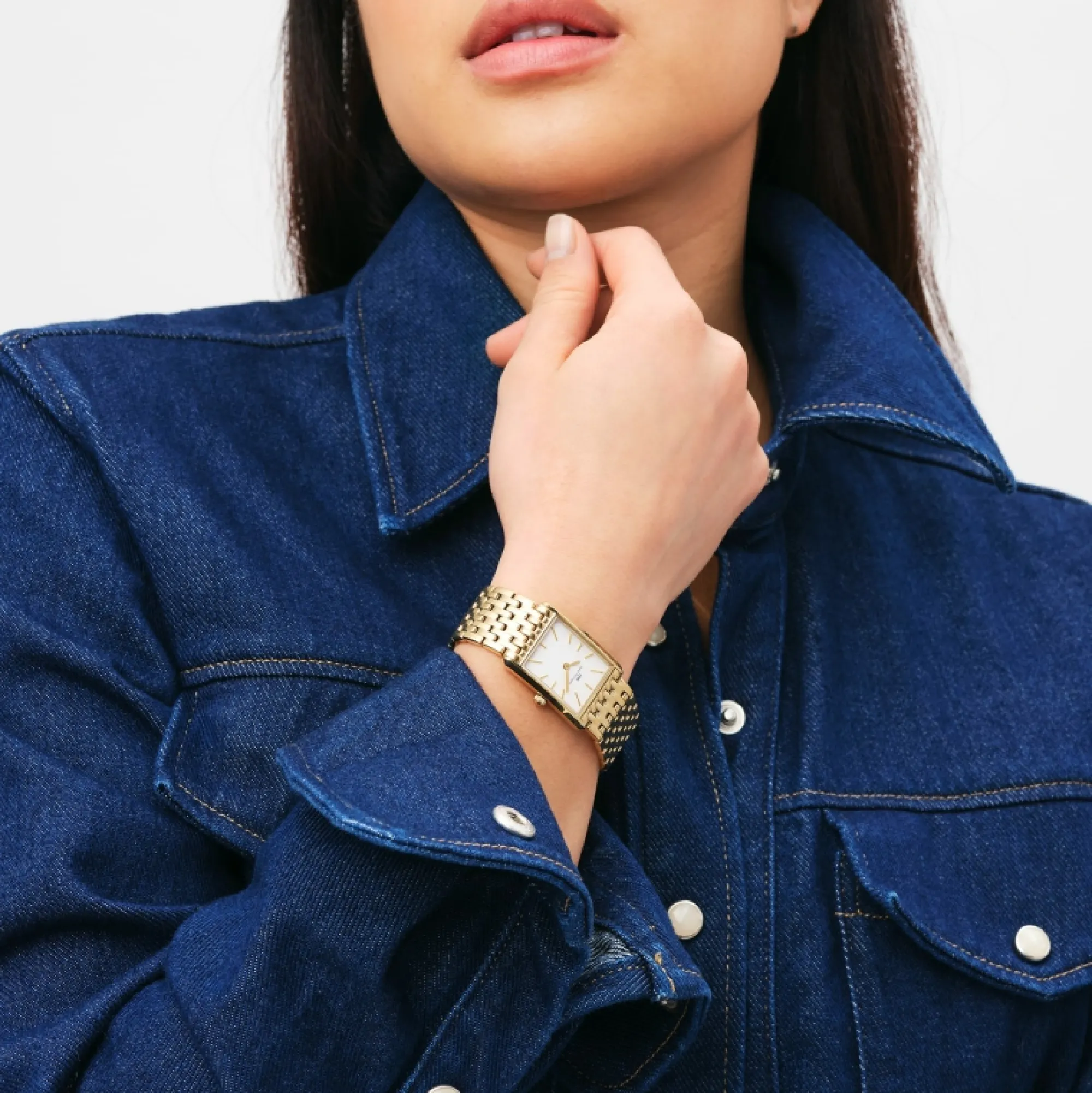 Daniel Wellington Damklockor<Bound 9-Link Gold