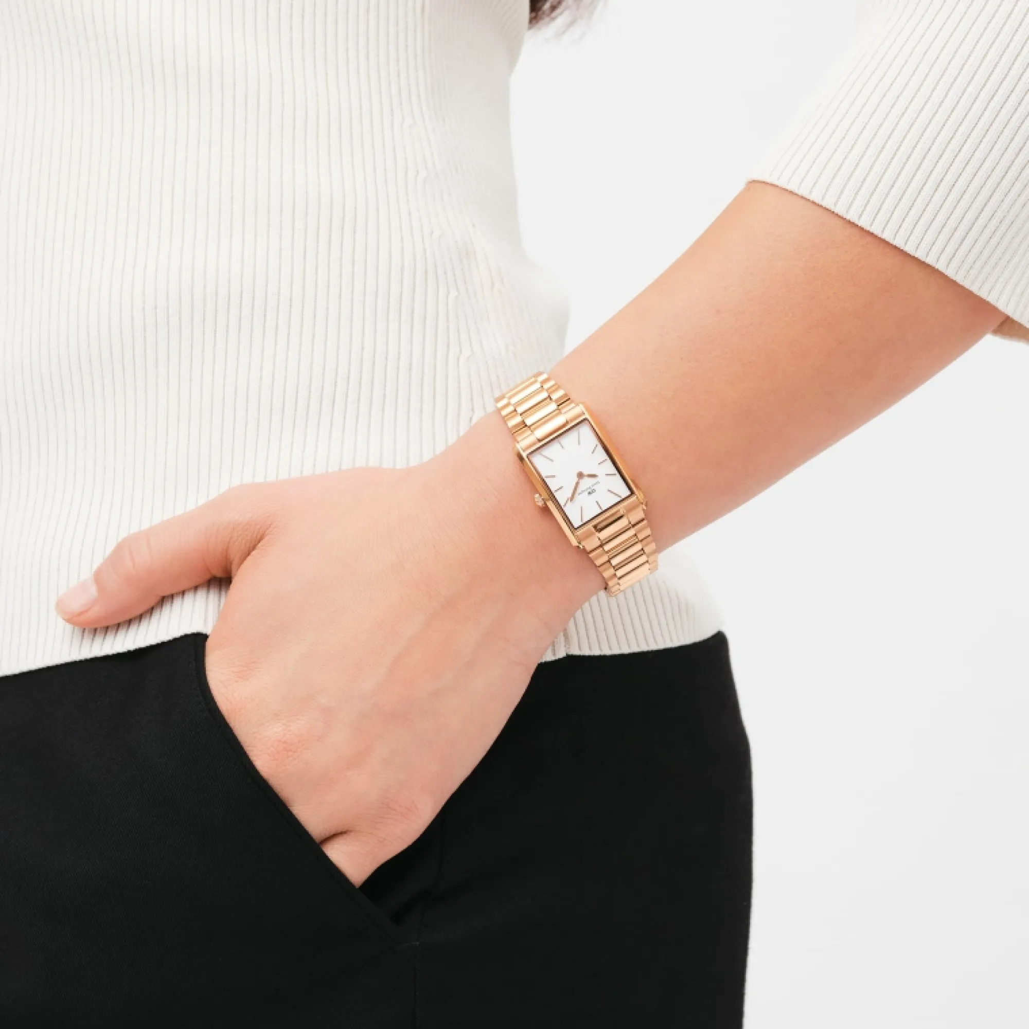 Daniel Wellington Herrklockor | Damklockor<Bound 3-Link Rose Gold