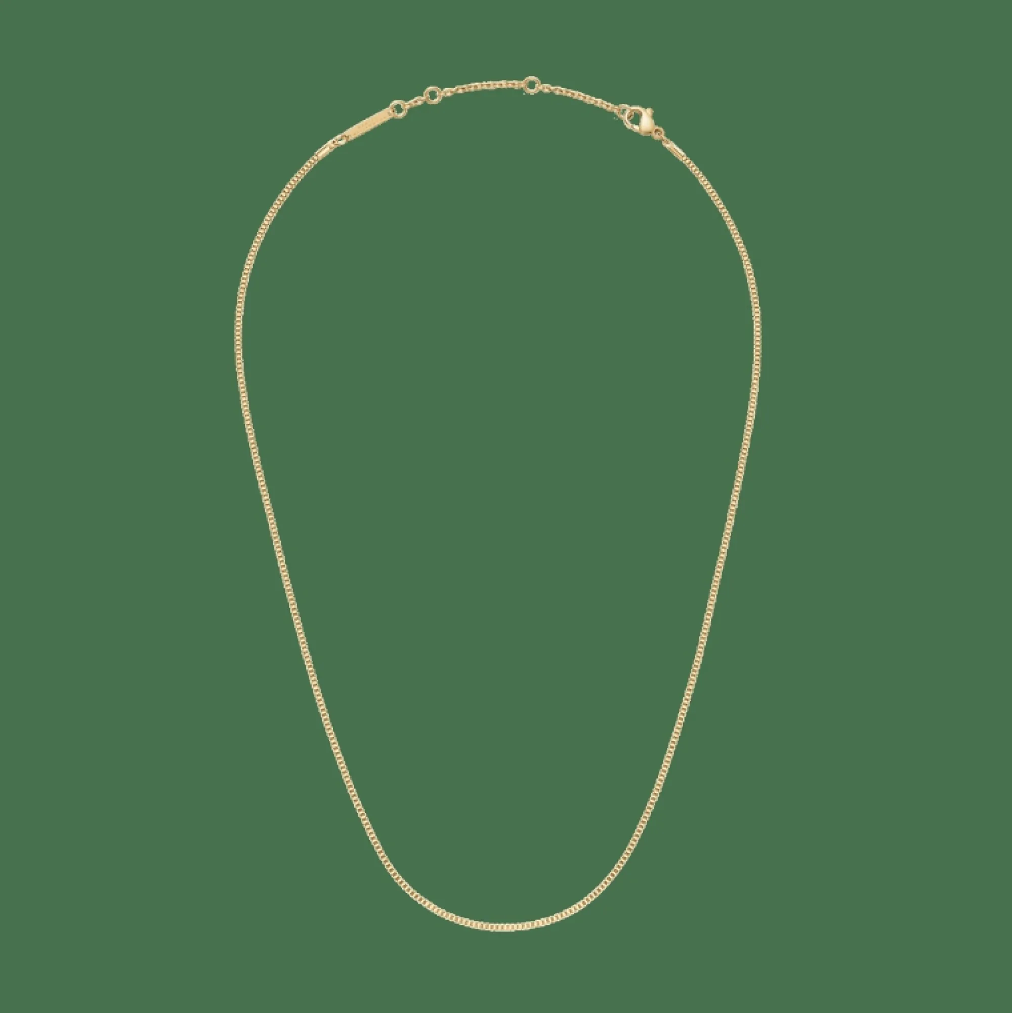 Daniel Wellington Halsband<Box Chain Necklace G Gold