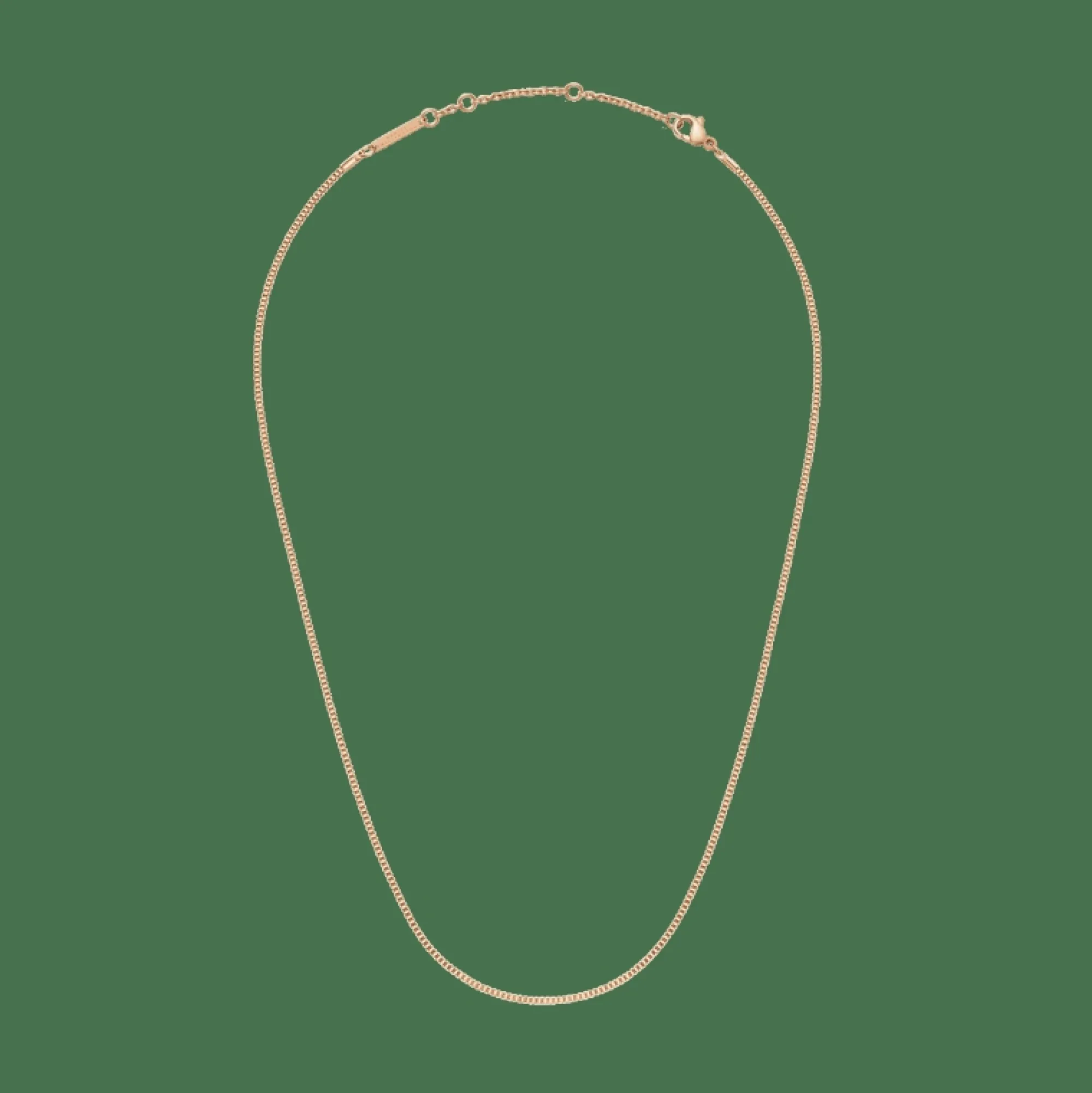 Daniel Wellington Halsband<Box Chain Necklace RG Rose Gold
