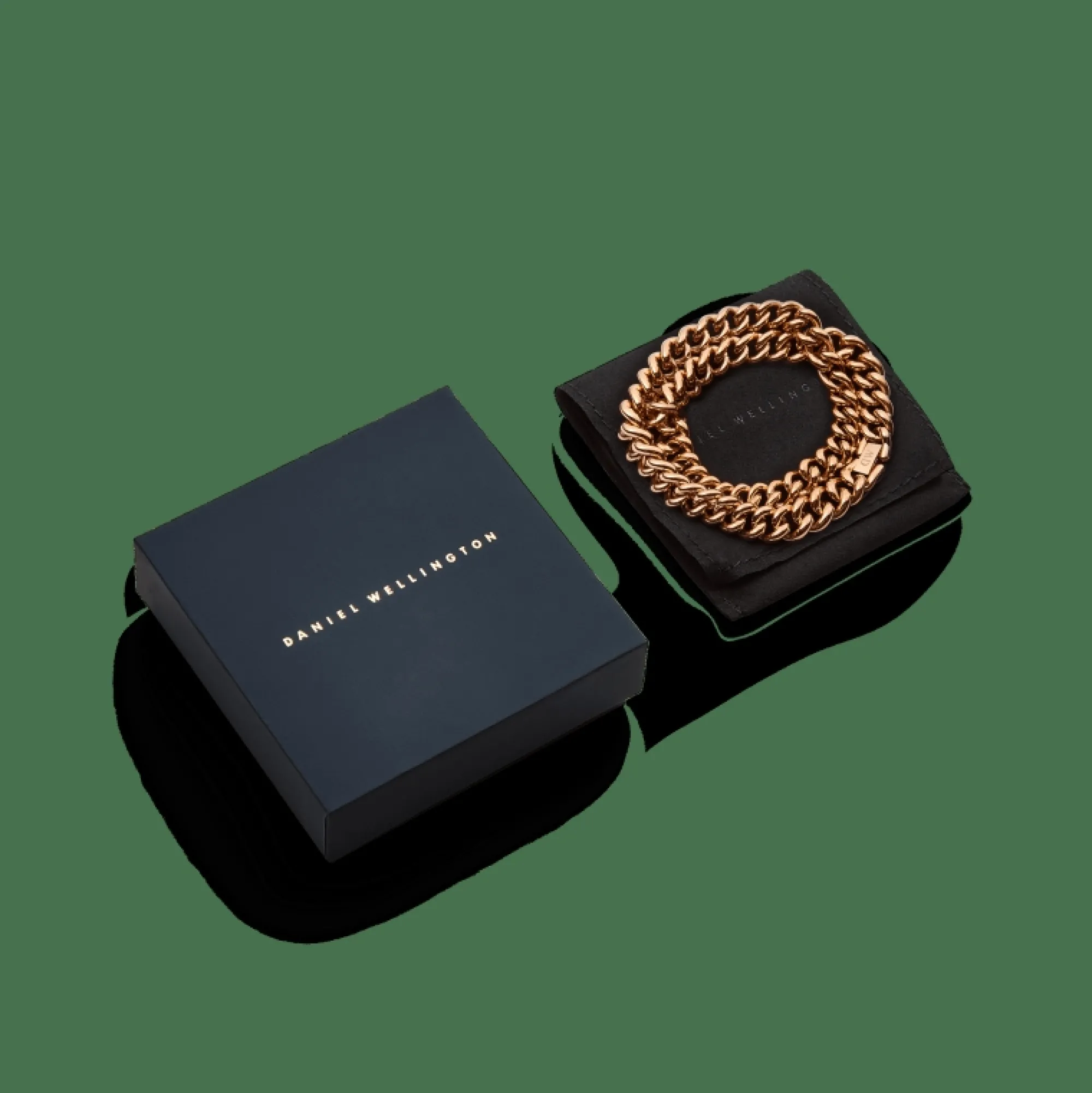 Daniel Wellington Halsband<Chunky Chain Necklace Rose Gold