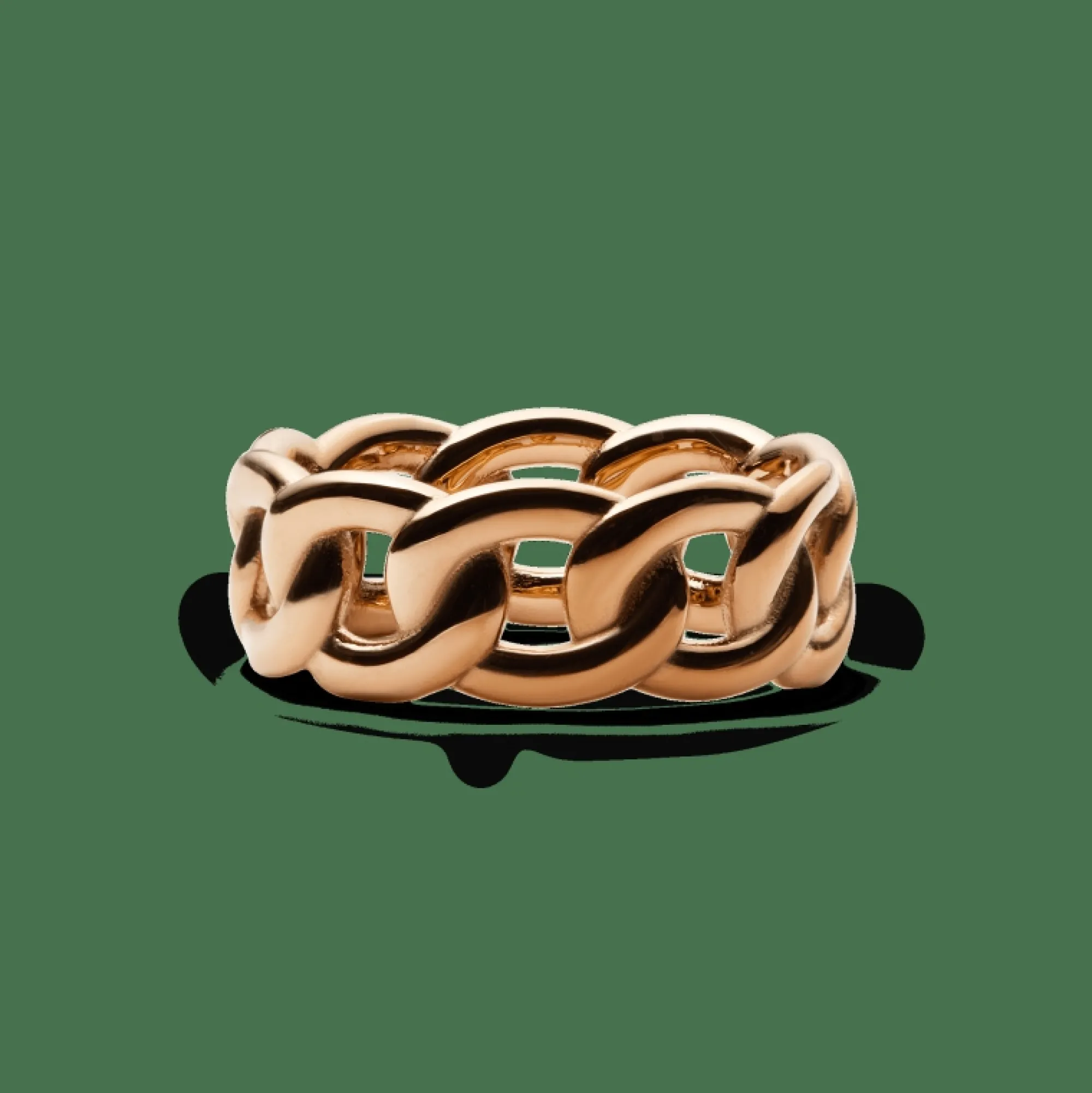Daniel Wellington Ringar<Chunky Chain Ring Rose Gold
