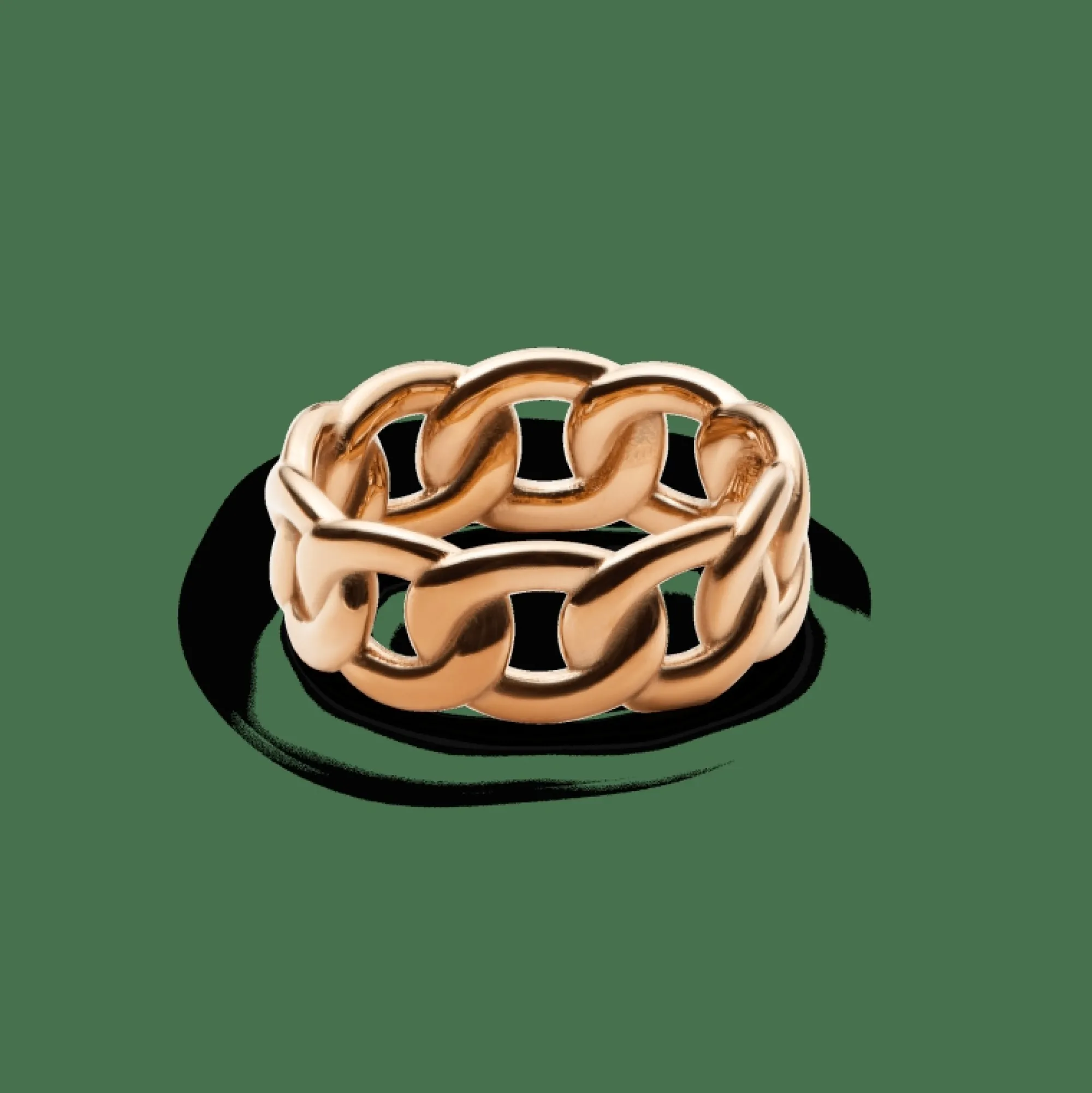 Daniel Wellington Ringar<Chunky Chain Ring Rose Gold
