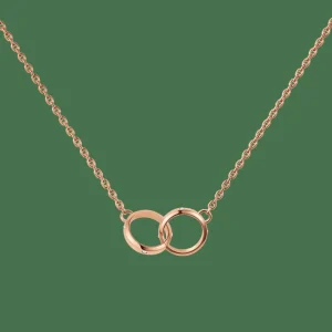 Daniel Wellington Halsband<Classic Lumine Unity Rose Gold