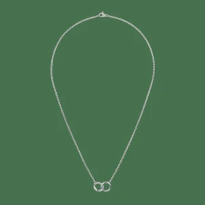 Daniel Wellington Halsband<Classic Lumine Unity Silver
