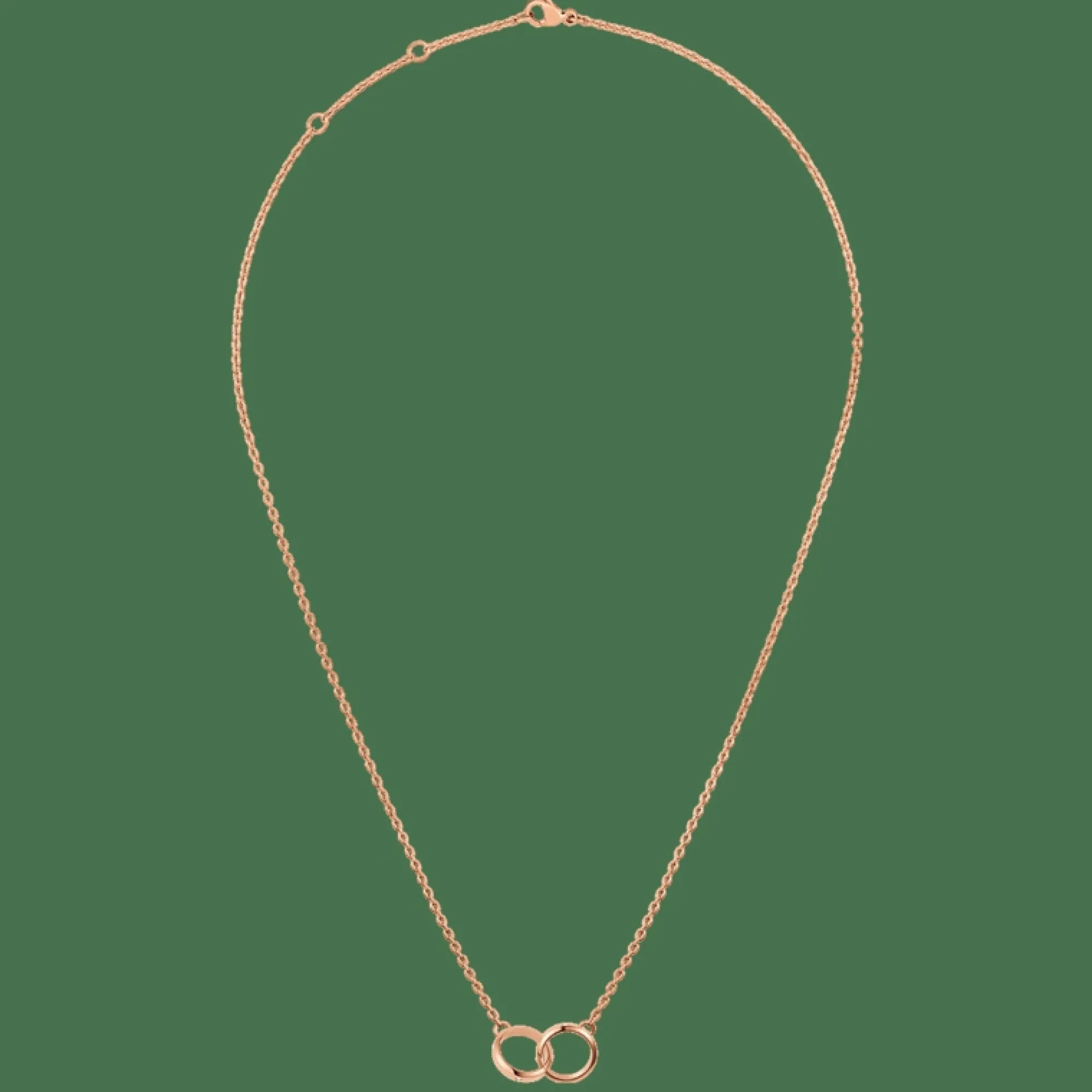 Daniel Wellington Halsband<Classic Lumine Unity Rose Gold