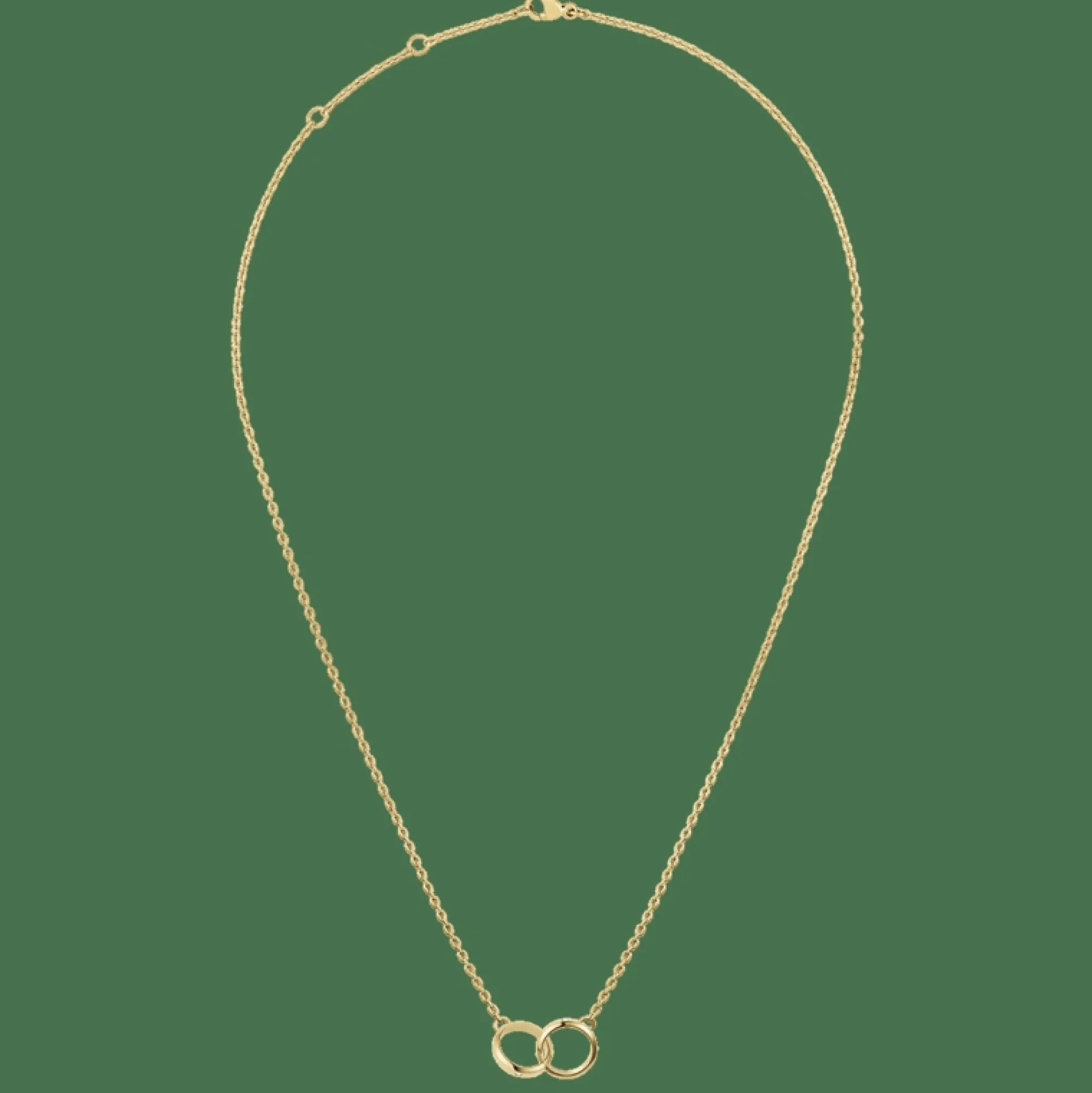 Daniel Wellington Halsband<Classic Lumine Unity Gold