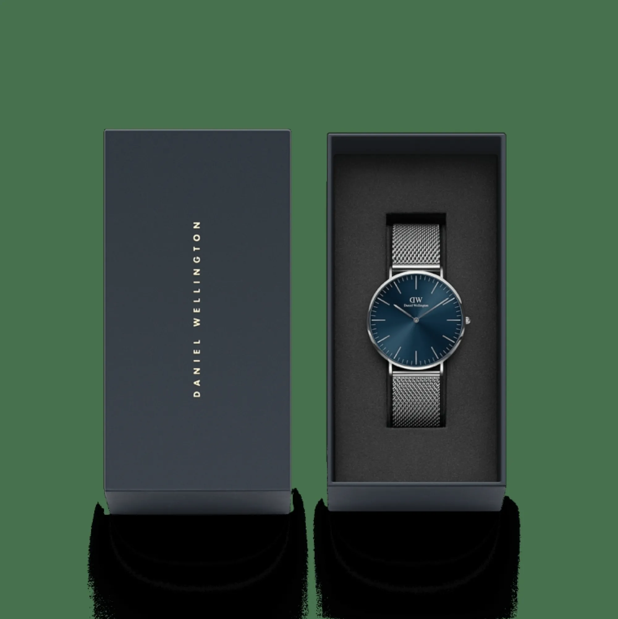 Daniel Wellington Herrklockor<Classic Mesh Arctic Silver