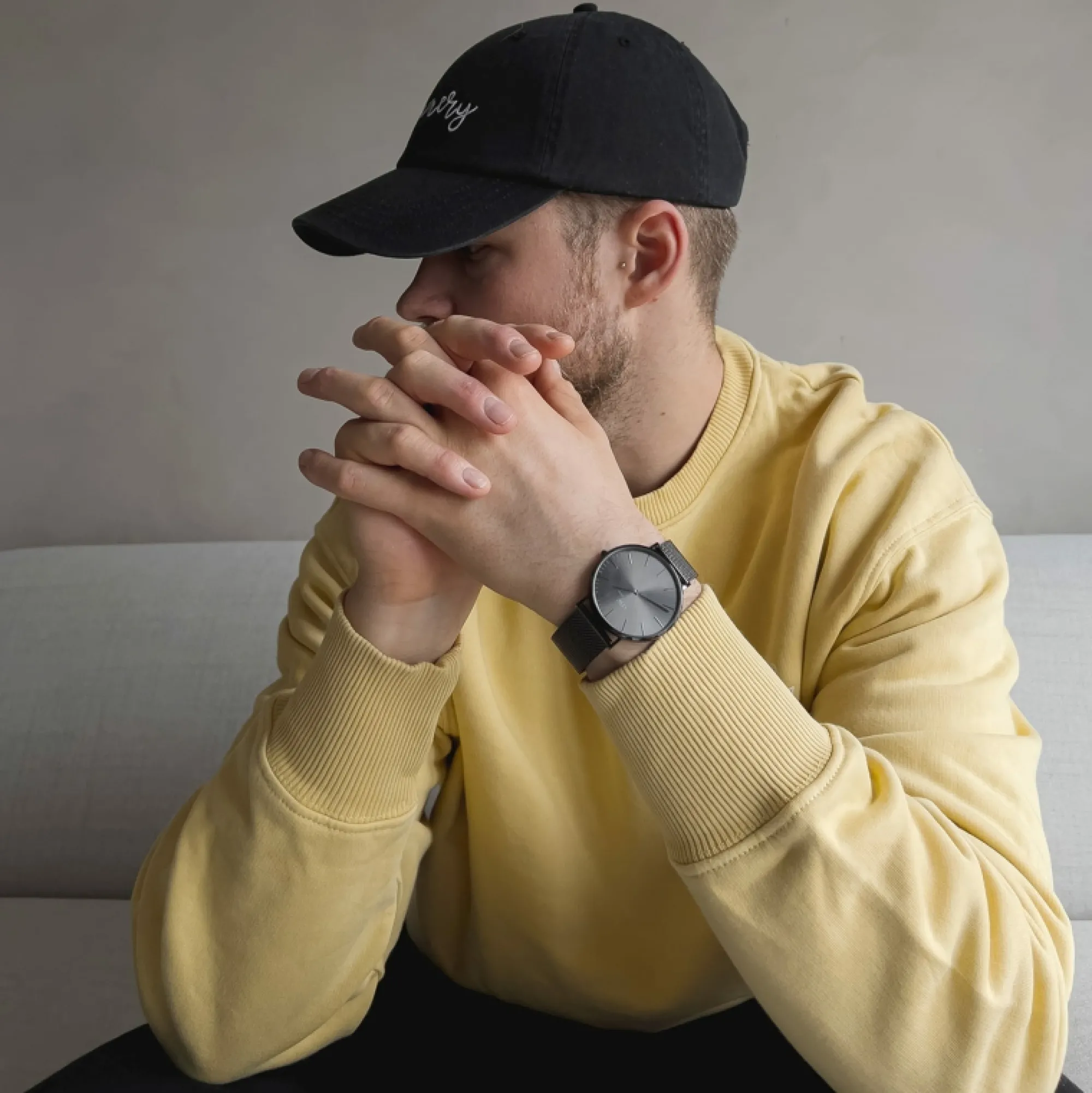 Daniel Wellington Herrklockor<Classic Mesh Graphite