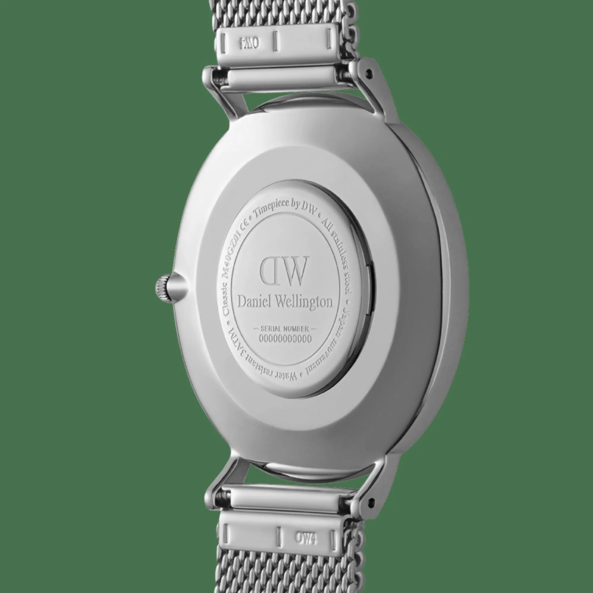 Daniel Wellington Herrklockor<Classic Mesh Onyx Silver