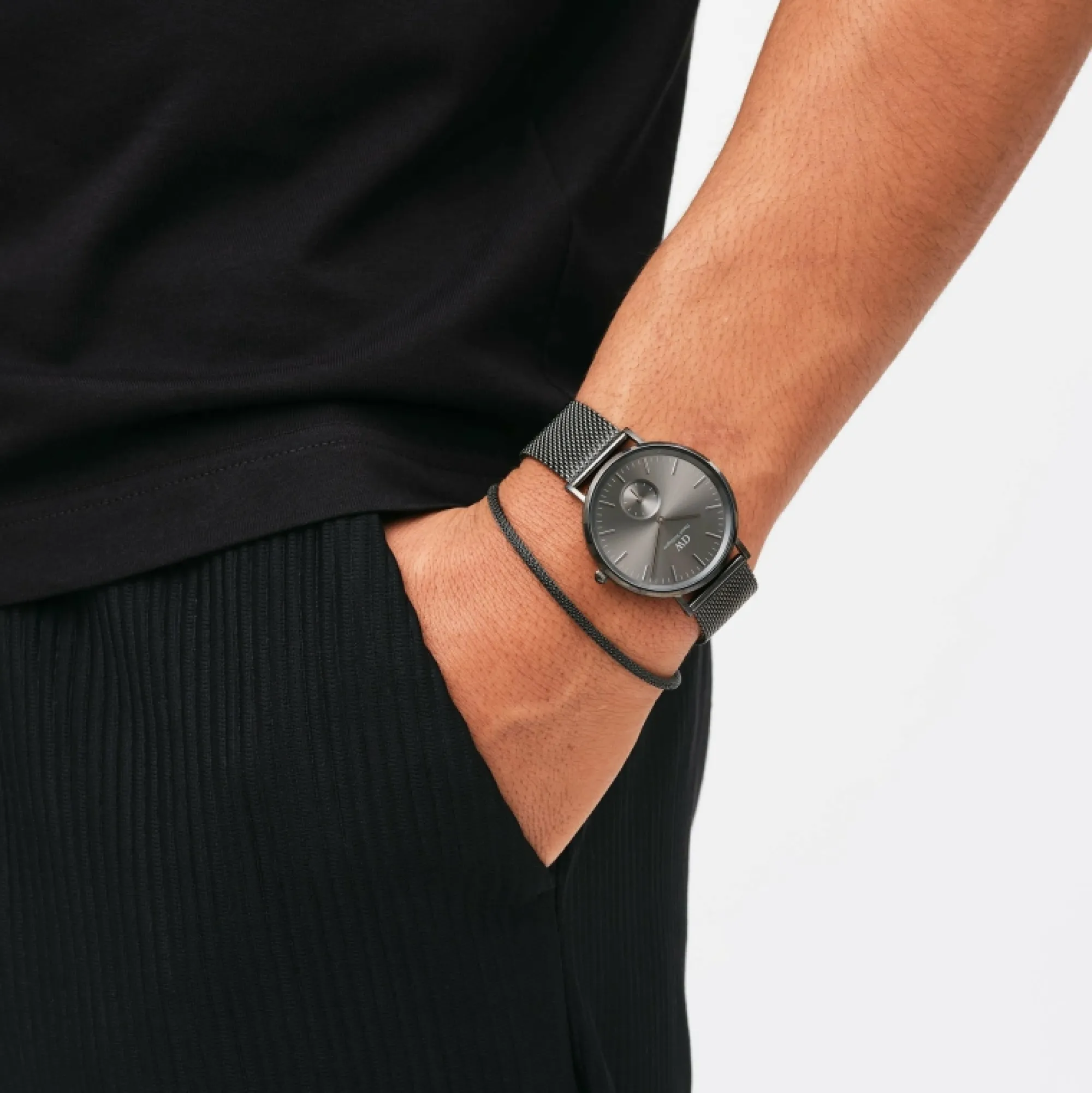 Daniel Wellington Herrklockor<Classic Multi-Eye Mesh Graphite