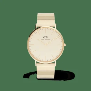 Daniel Wellington Herrklockor<Classic Piano Link Unitone Gold