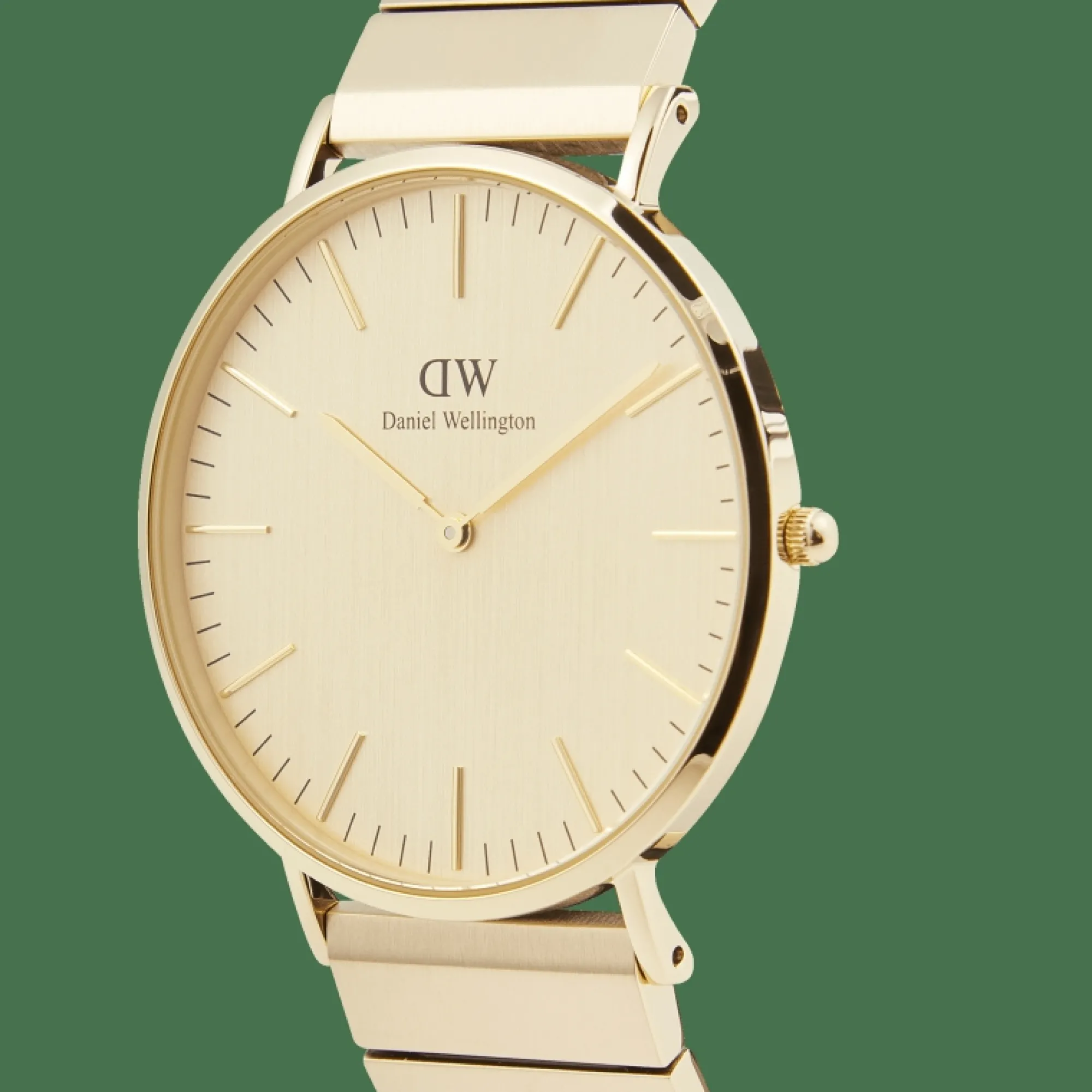 Daniel Wellington Herrklockor<Classic Piano Link Unitone Gold