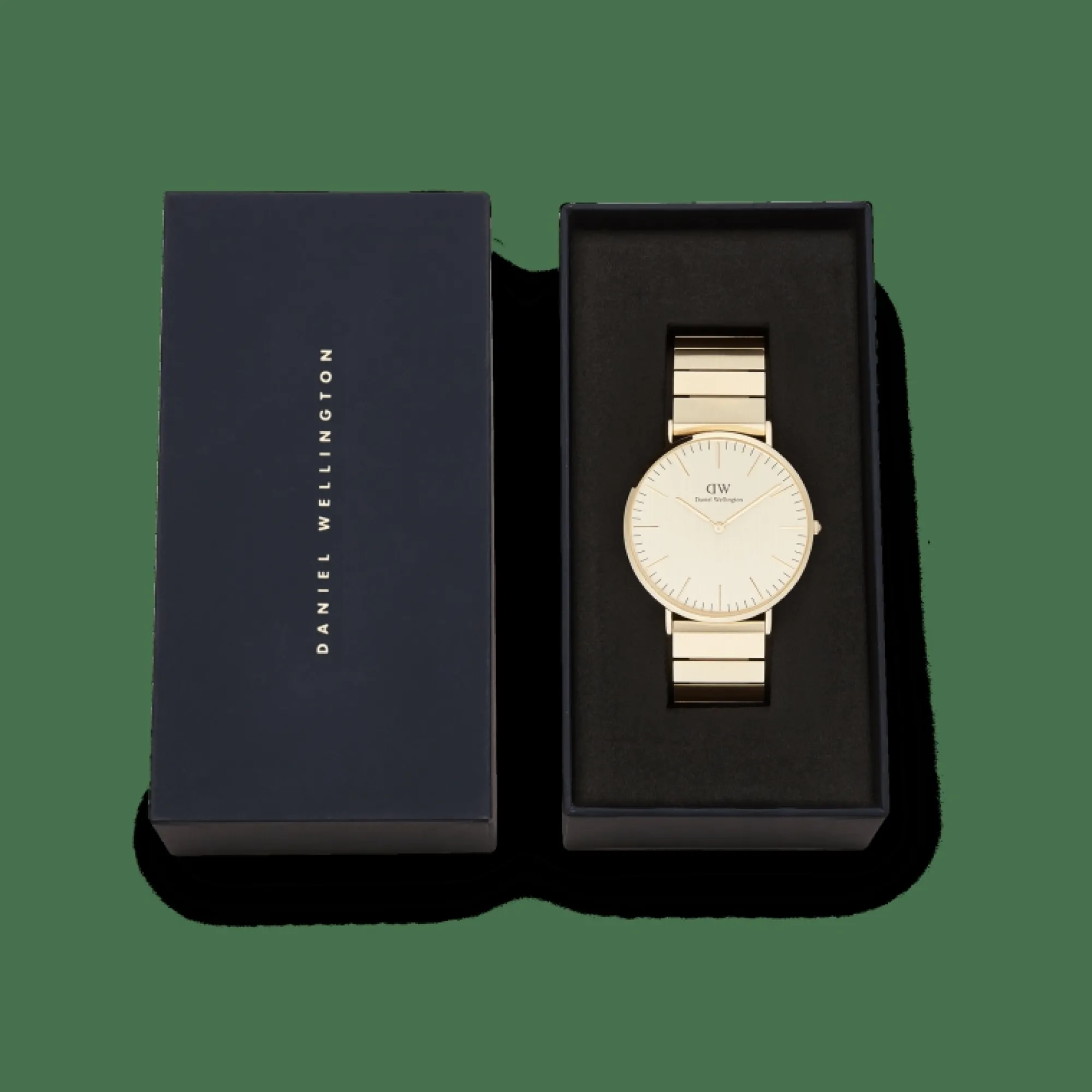 Daniel Wellington Herrklockor<Classic Piano Link Unitone Gold
