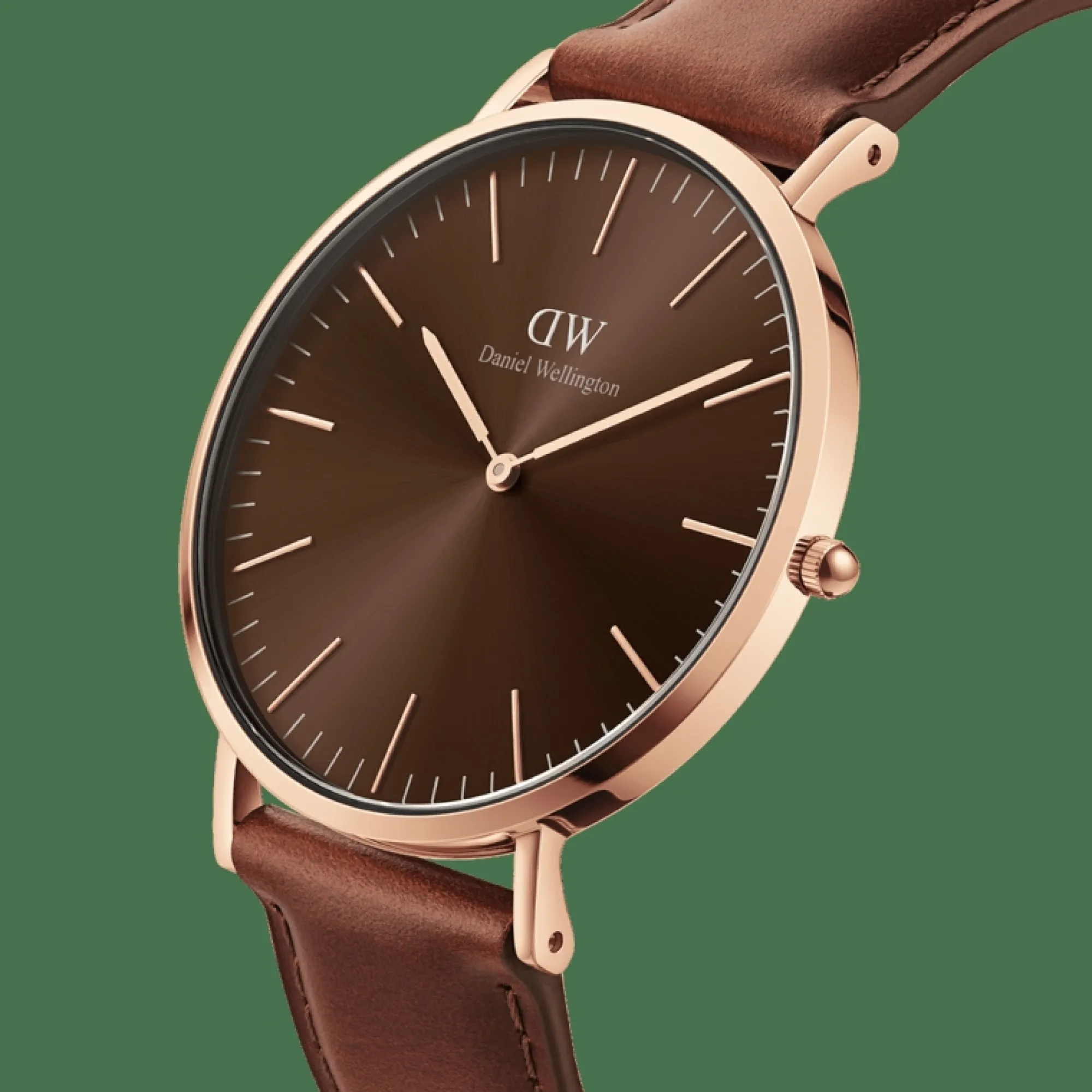Daniel Wellington Herrklockor<Classic St Mawes Amber Rose Gold