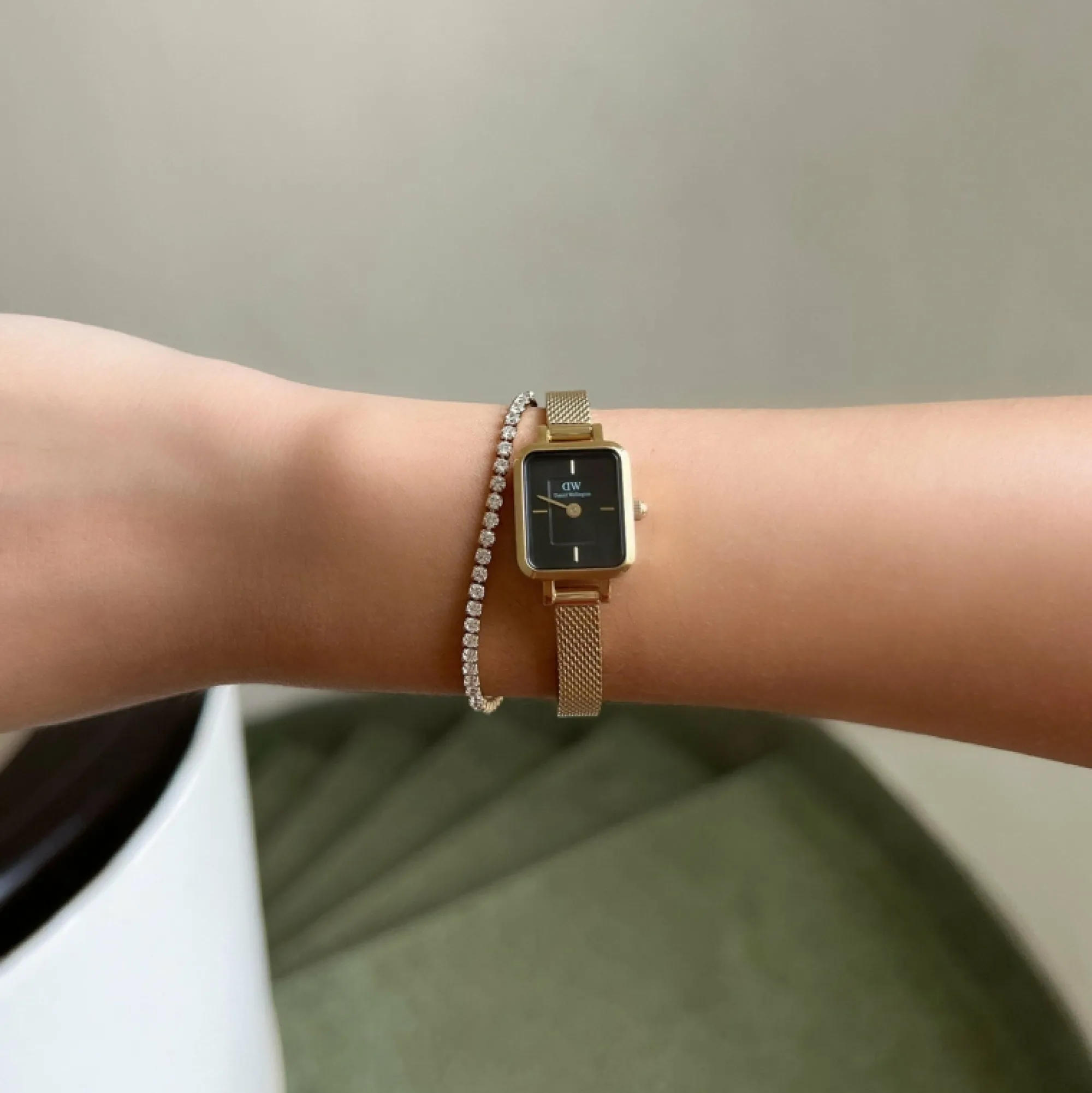 Daniel Wellington Armband<Classic Tennis Bracelet Gold