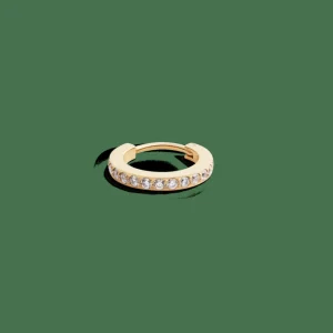 Daniel Wellington Örhängen<Crystal Hoop Earring Gold
