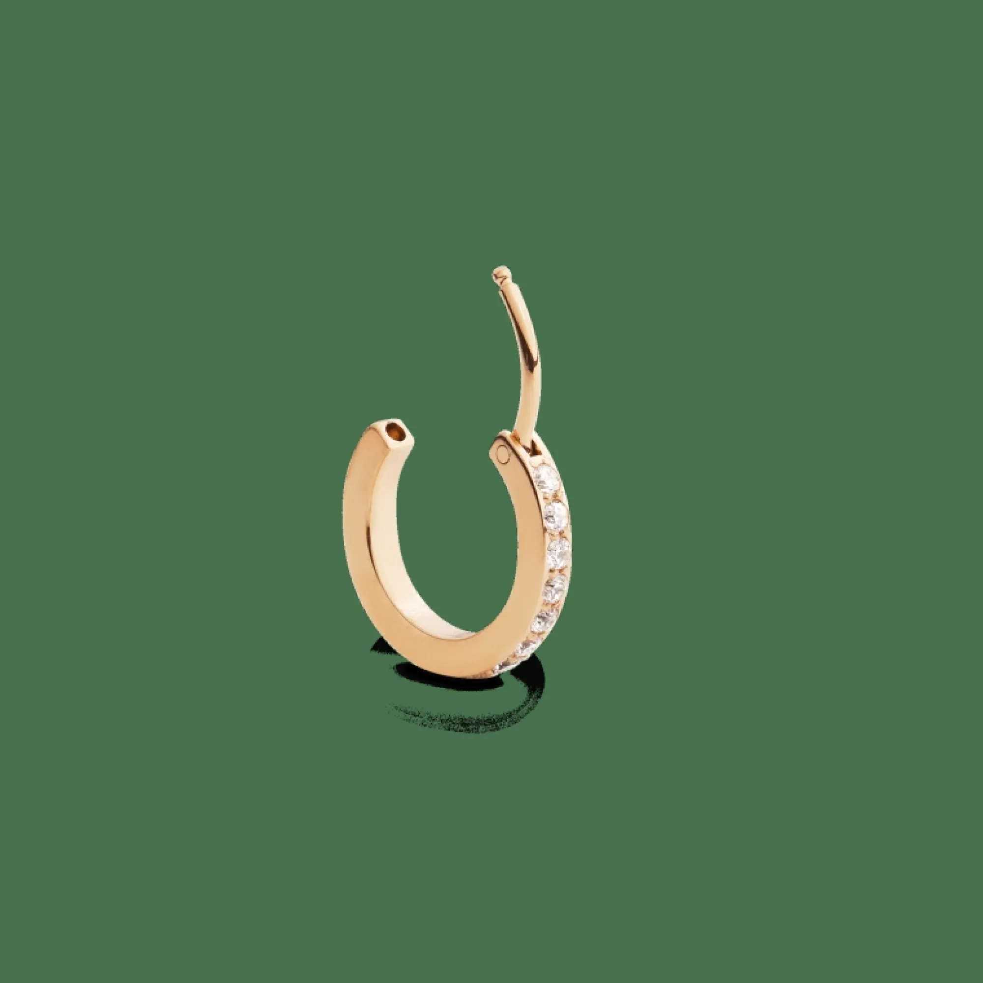 Daniel Wellington Örhängen<Crystal Hoop Earring Gold