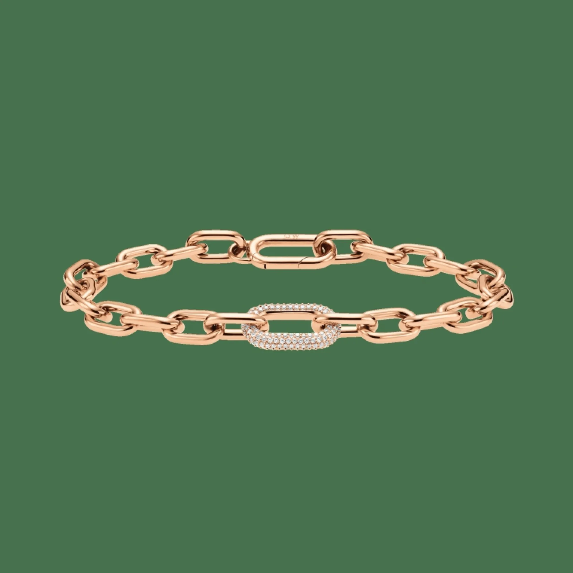 Daniel Wellington Armband<Crystal Link Bracelet Rose Gold
