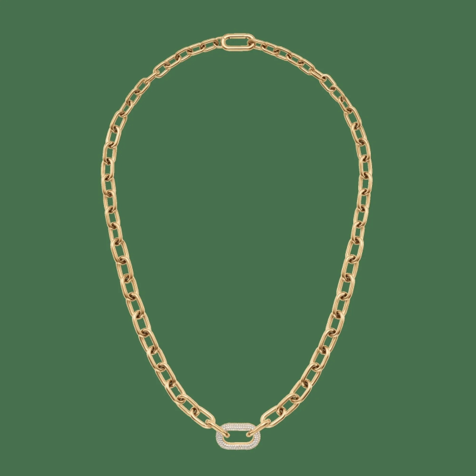 Daniel Wellington Halsband<Crystal Link Necklace Gold