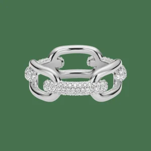 Daniel Wellington Ringar<Crystal Link Ring Silver