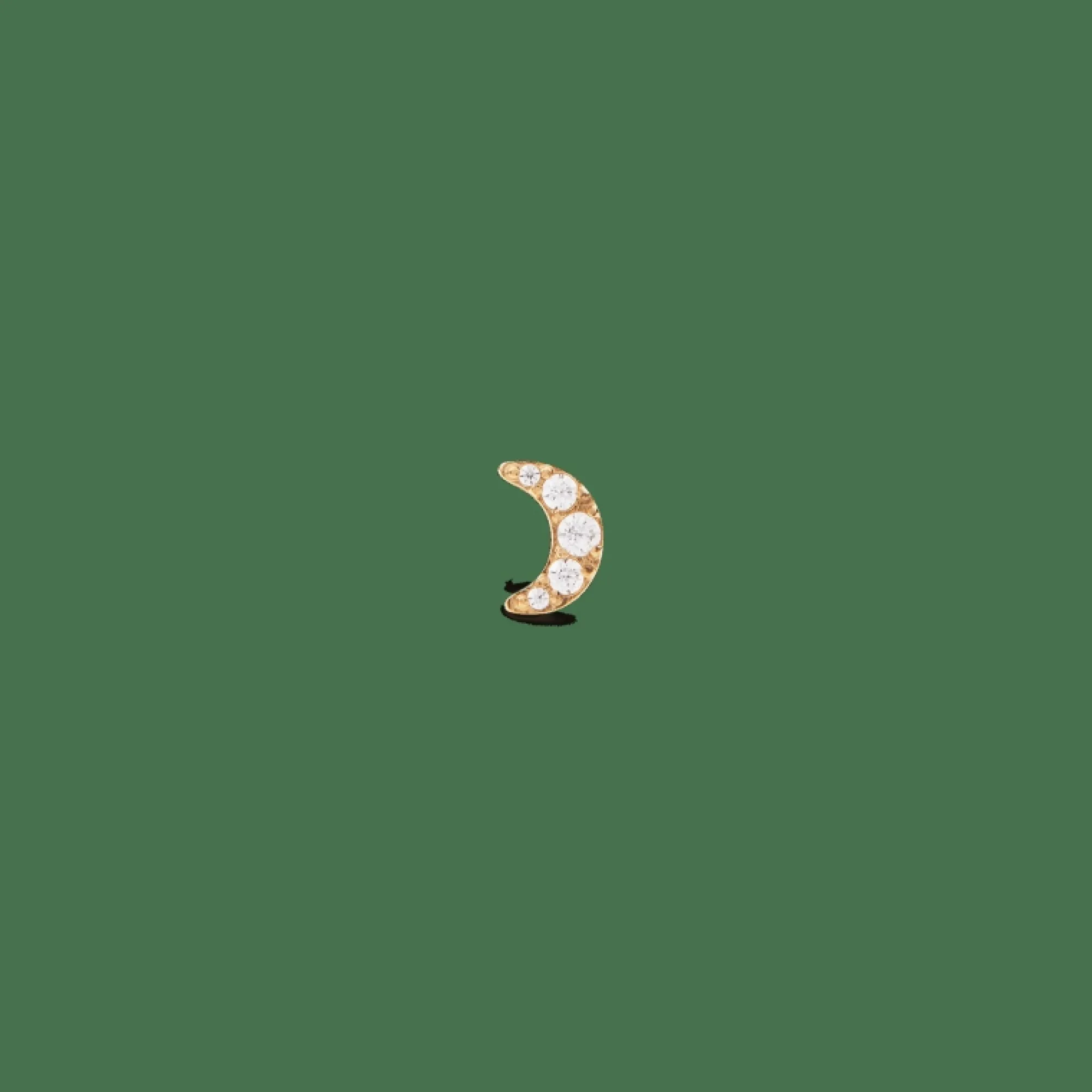 Daniel Wellington Örhängen<Crystal Moon Stud Gold