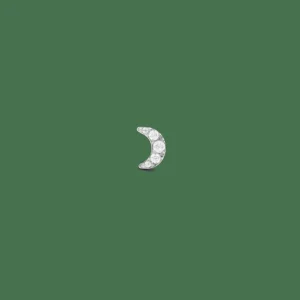 Daniel Wellington Örhängen<Crystal Moon Stud Silver