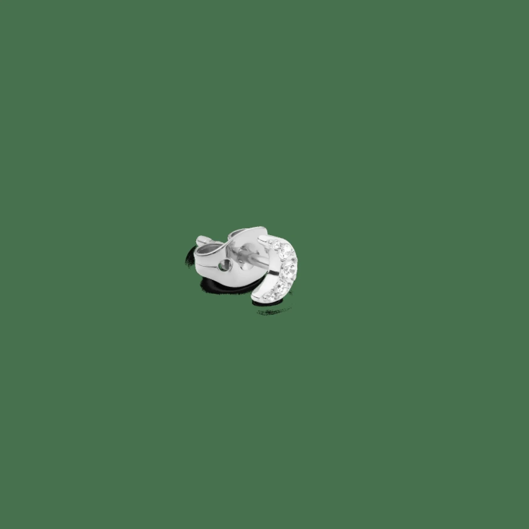 Daniel Wellington Örhängen<Crystal Moon Stud Silver