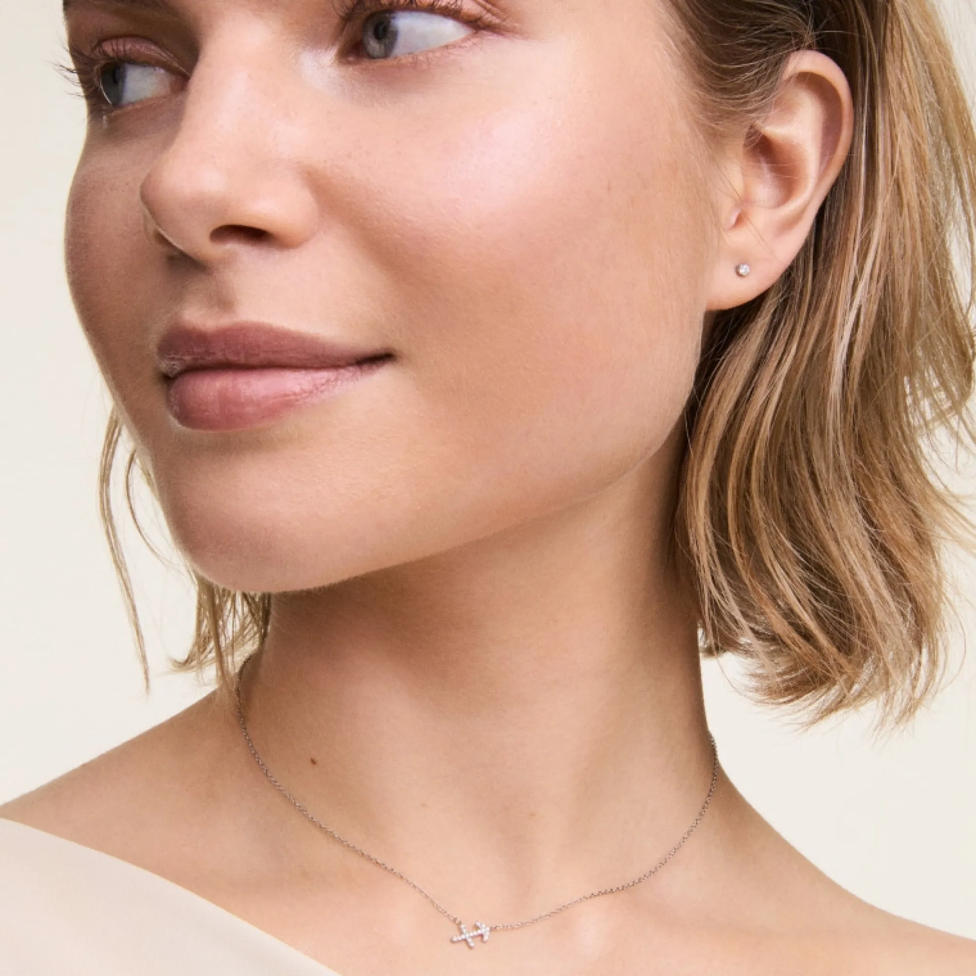 Daniel Wellington Örhängen<Crystal Stud Rose Gold
