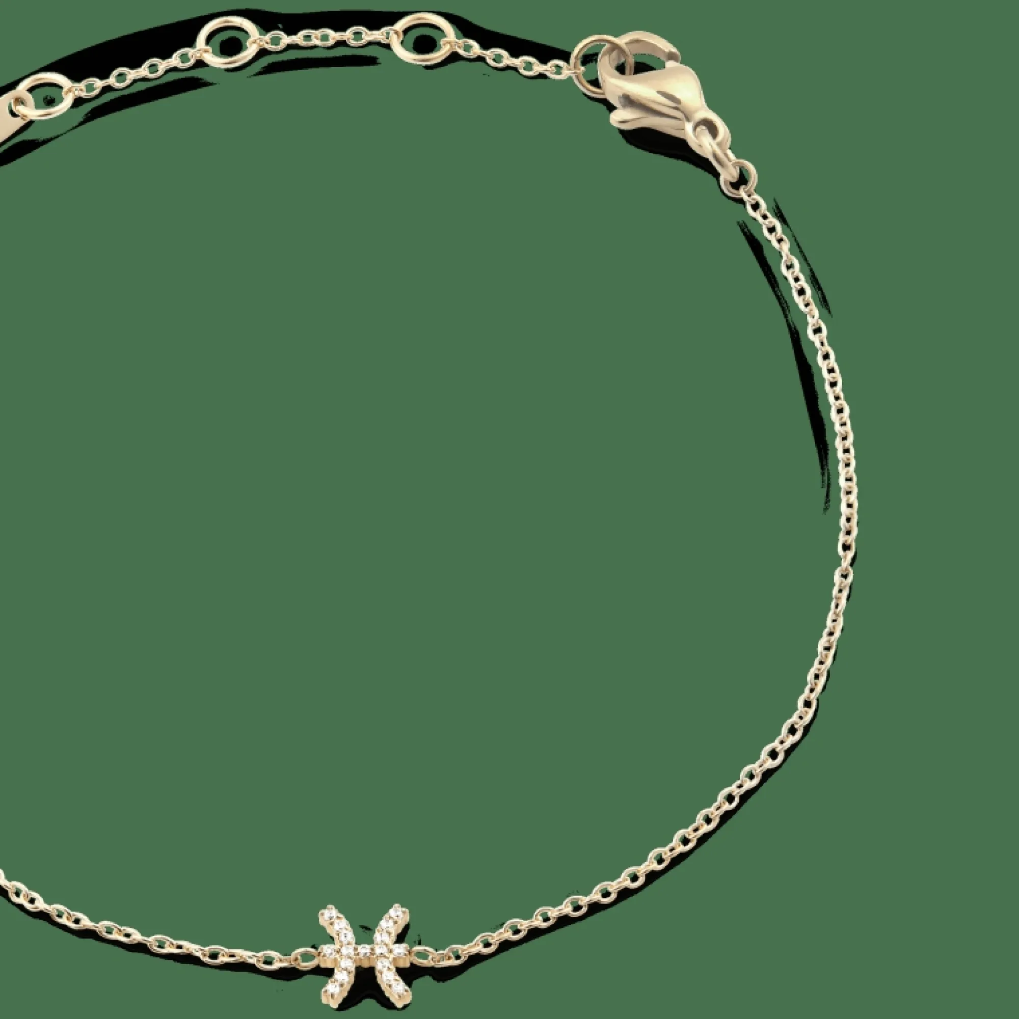 Daniel Wellington Armband<Crystal Zodiac Chain Bracelet Gold