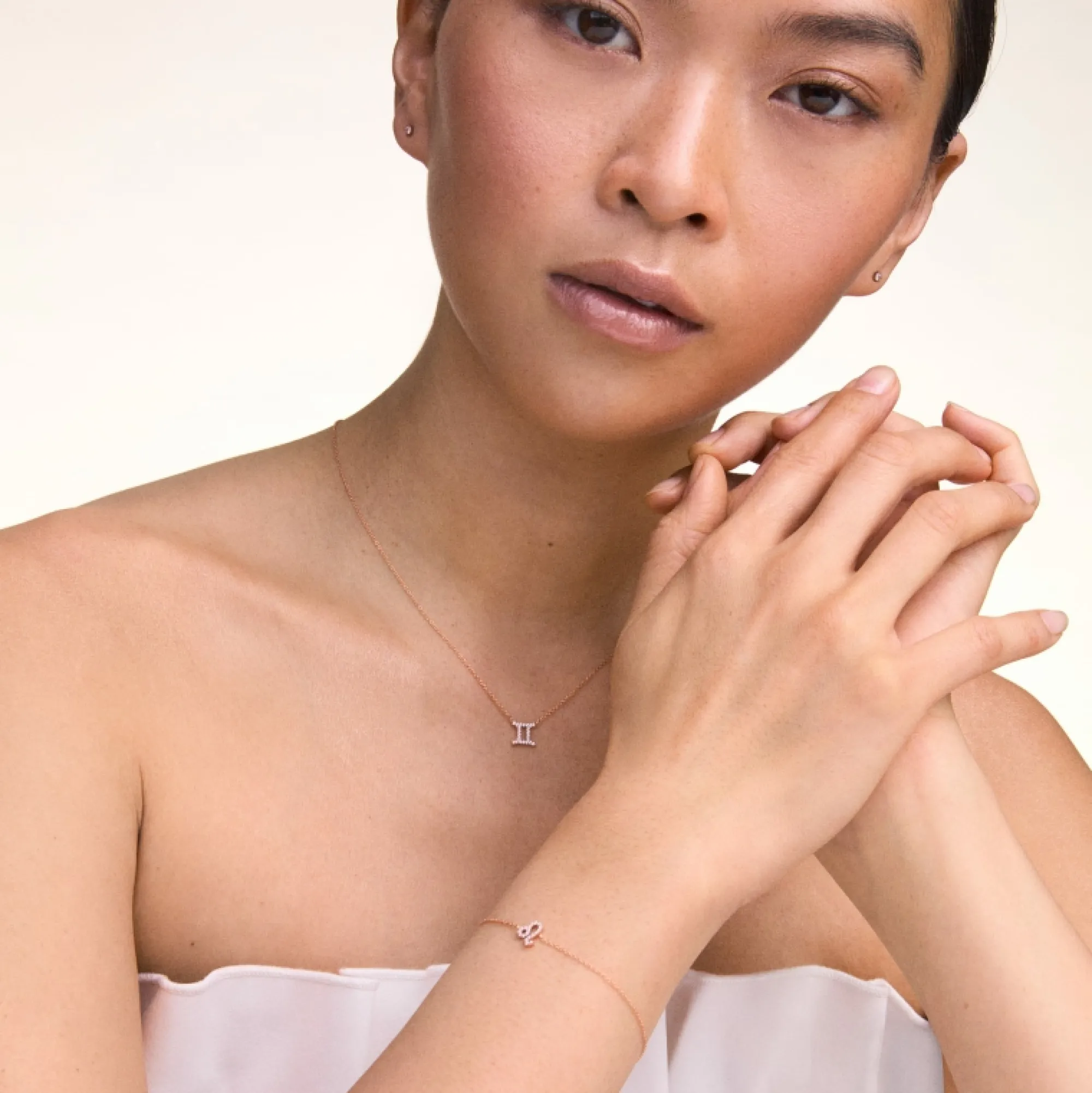 Daniel Wellington Armband<Crystal Zodiac Chain Bracelet Rose Gold