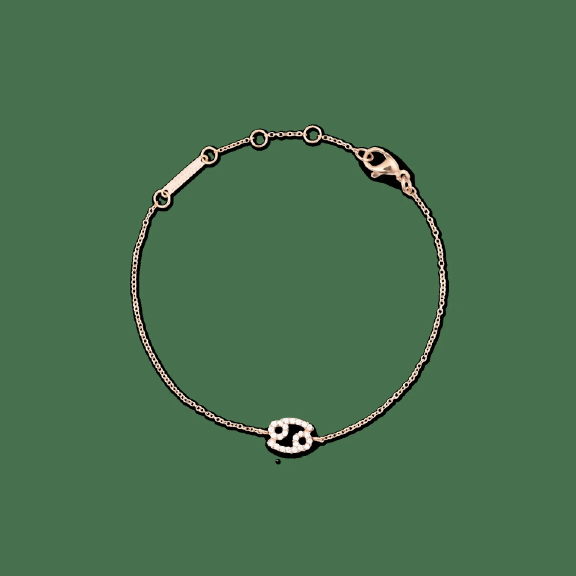 Daniel Wellington Armband<Crystal Zodiac Chain Bracelet Rose Gold