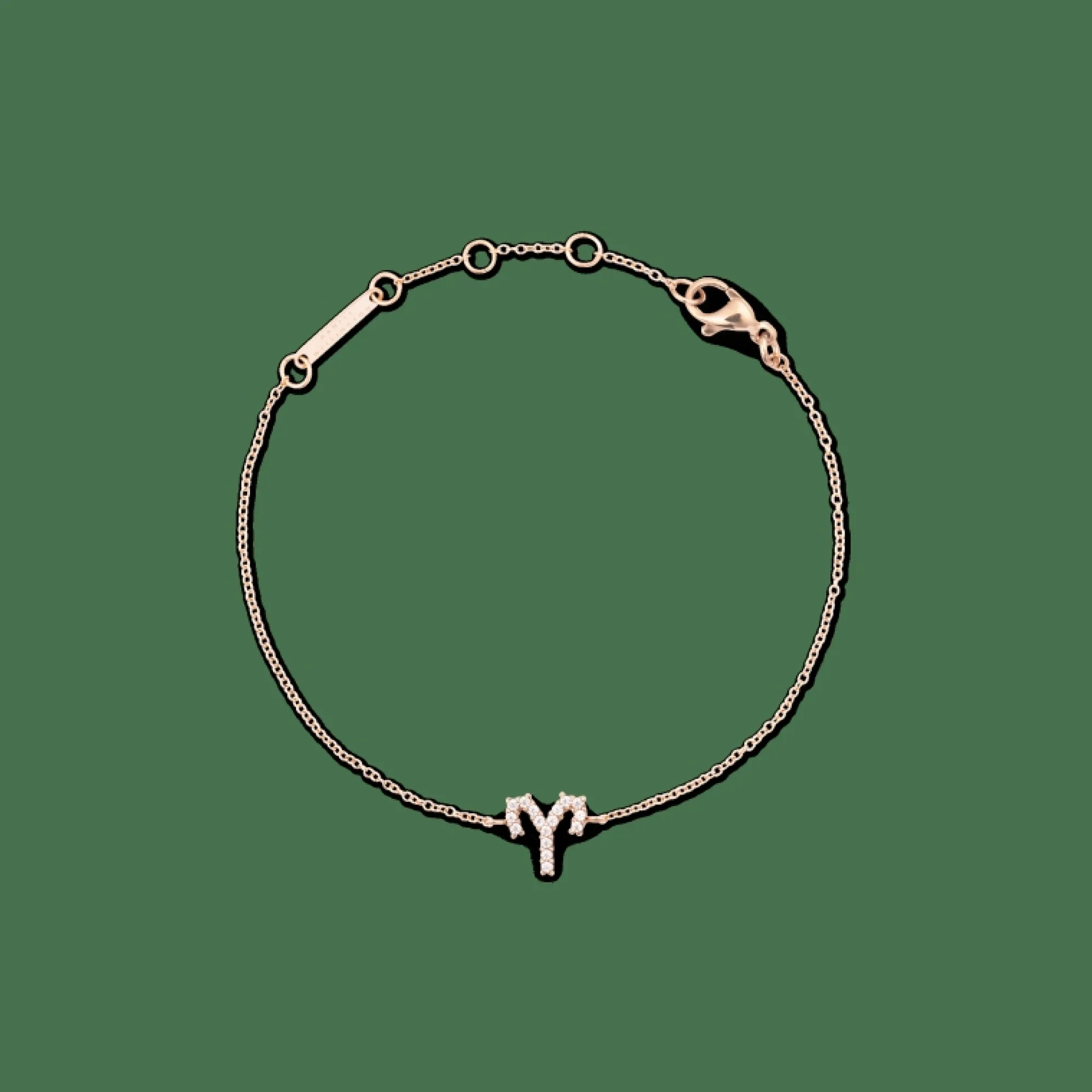 Daniel Wellington Armband<Crystal Zodiac Chain Bracelet Rose Gold
