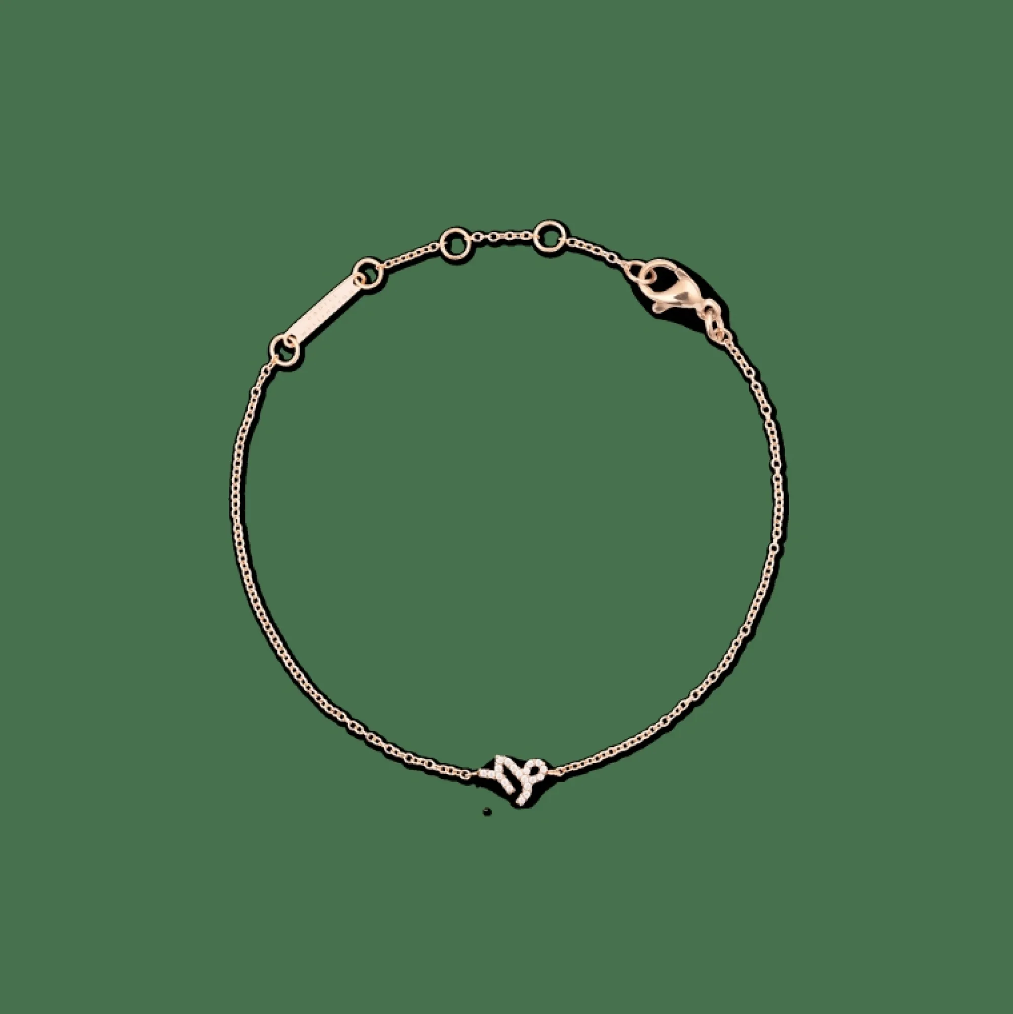 Daniel Wellington Armband<Crystal Zodiac Chain Bracelet Rose Gold