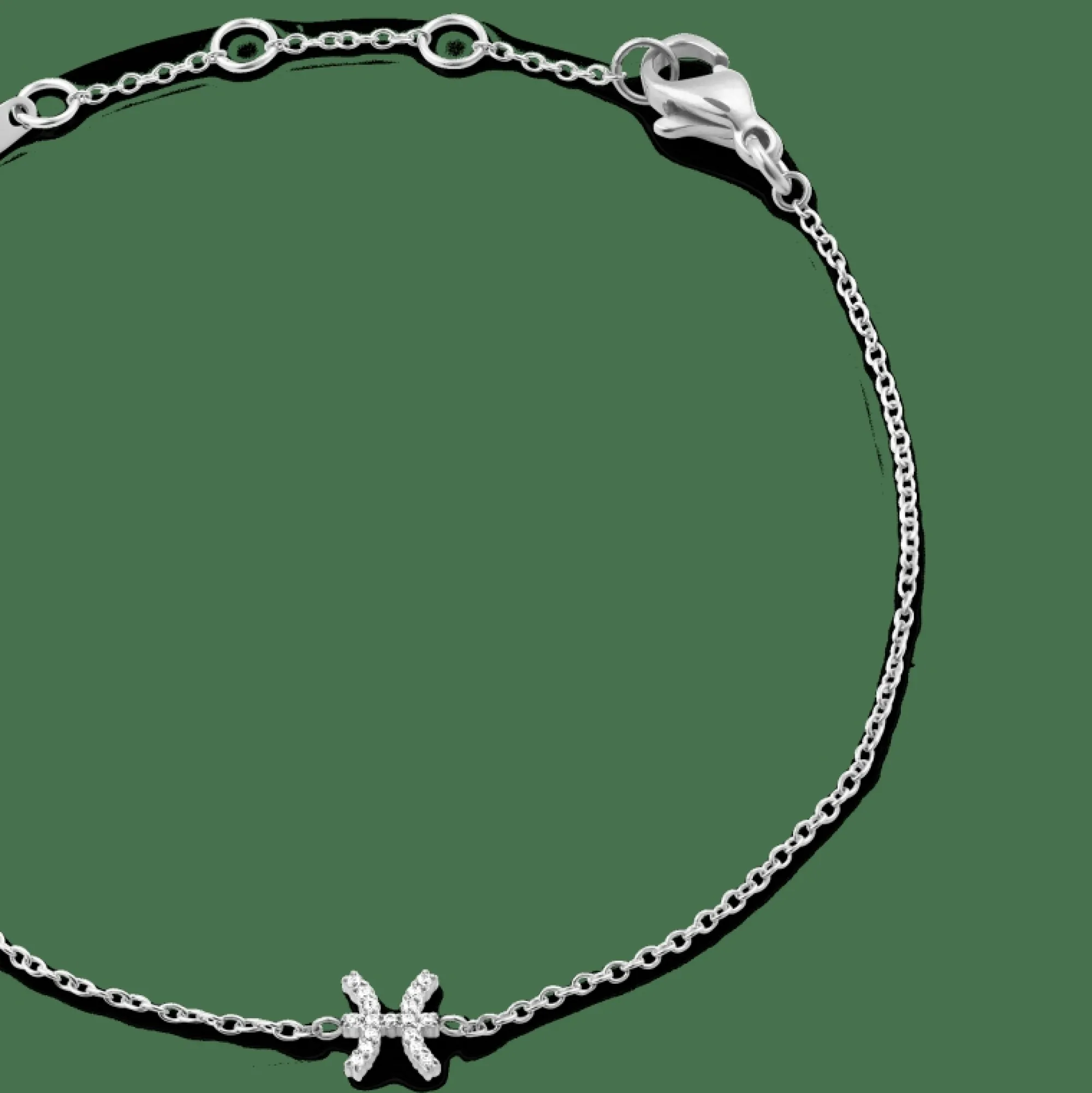 Daniel Wellington Armband<Crystal Zodiac Chain Bracelet Silver