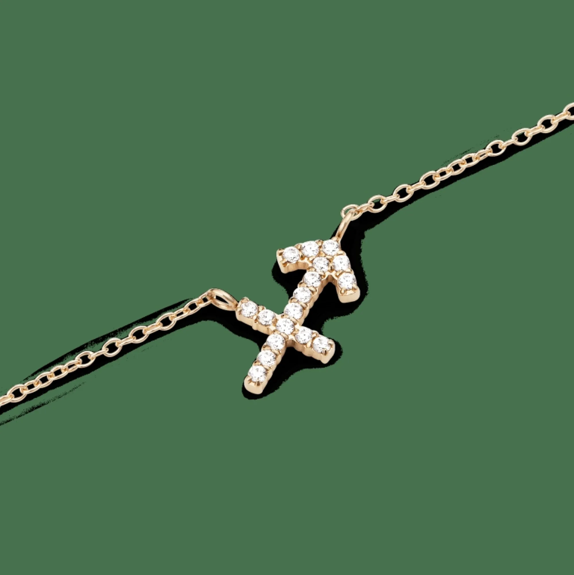 Daniel Wellington Halsband<Crystal Zodiac Chain Necklace Gold