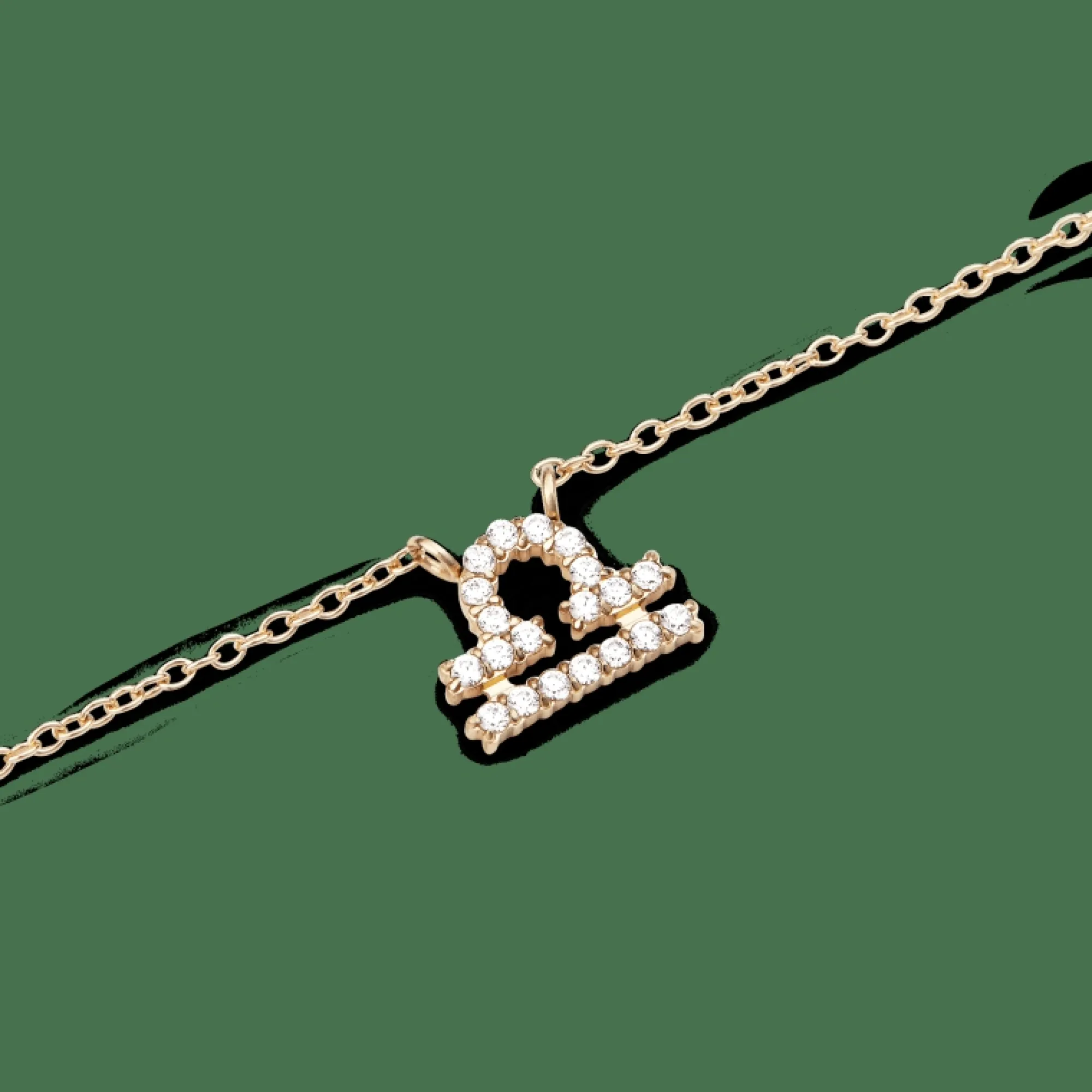 Daniel Wellington Halsband<Crystal Zodiac Chain Necklace Gold