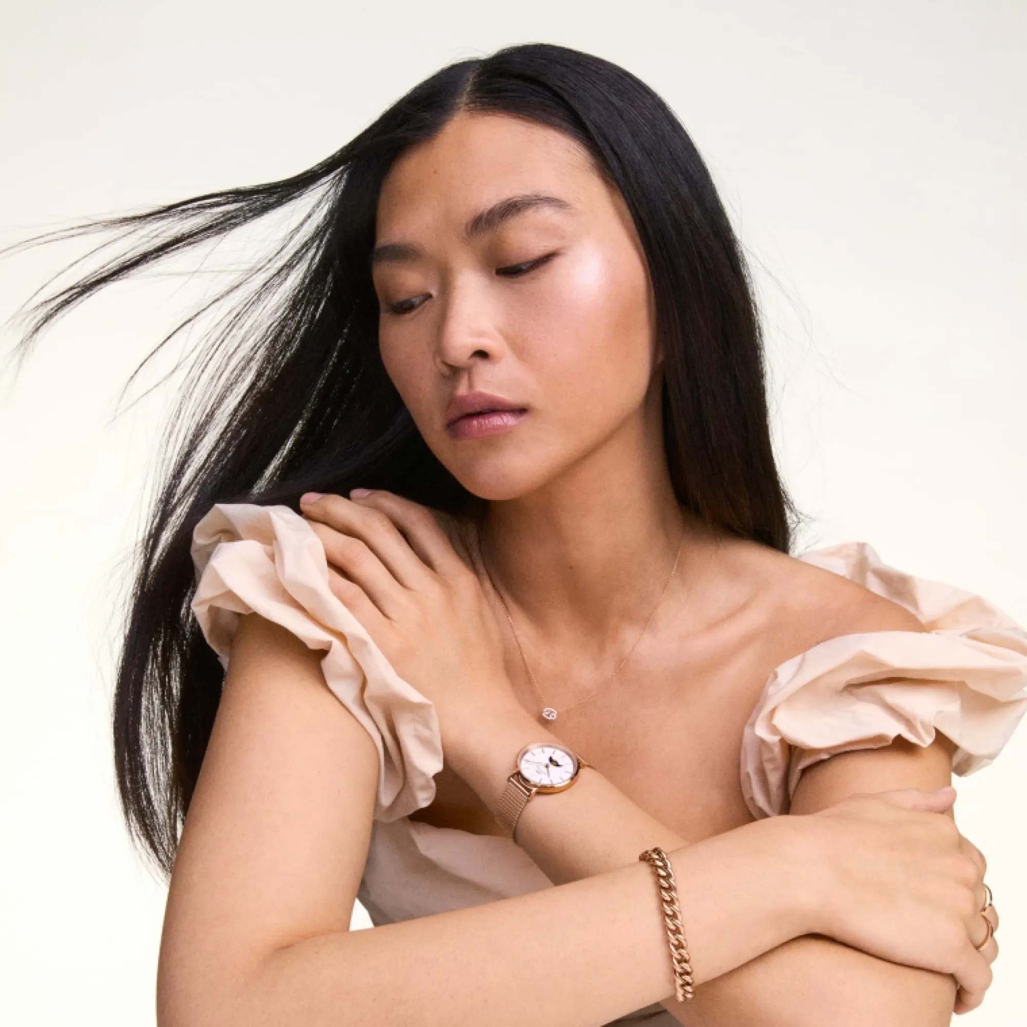 Daniel Wellington Halsband<Crystal Zodiac Chain Necklace Gold