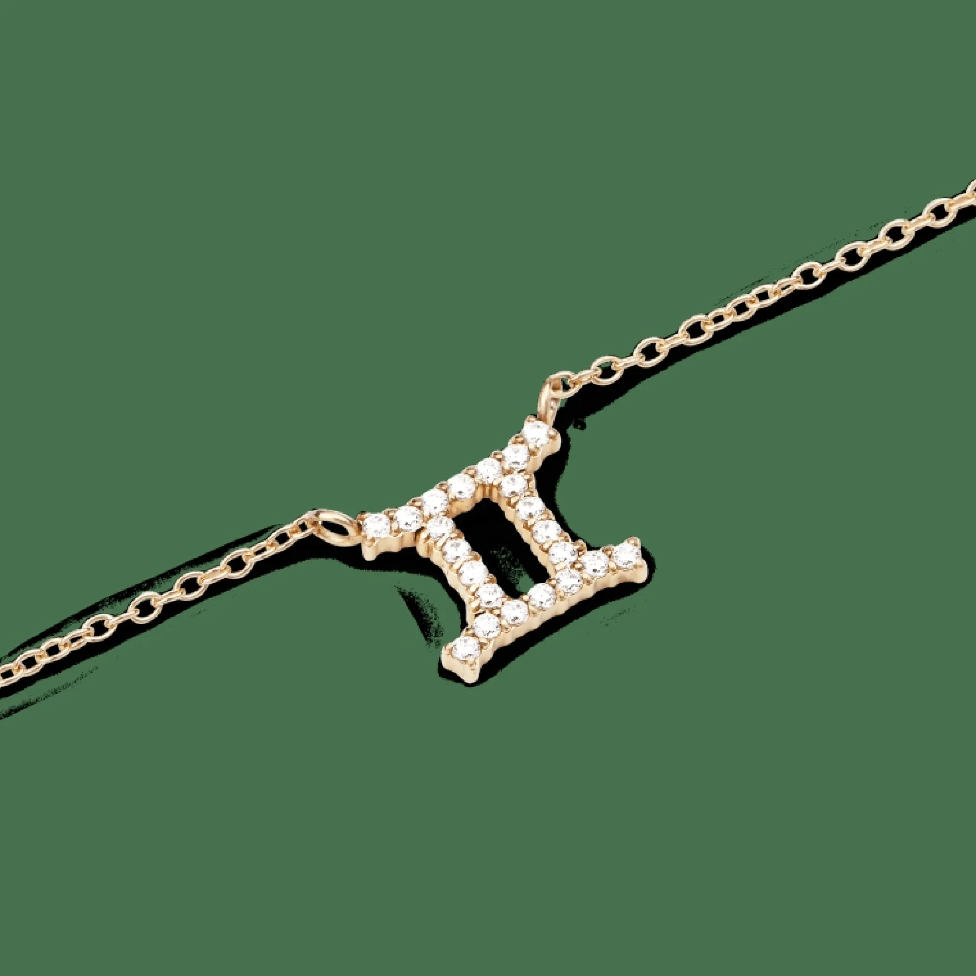 Daniel Wellington Halsband<Crystal Zodiac Chain Necklace Gold