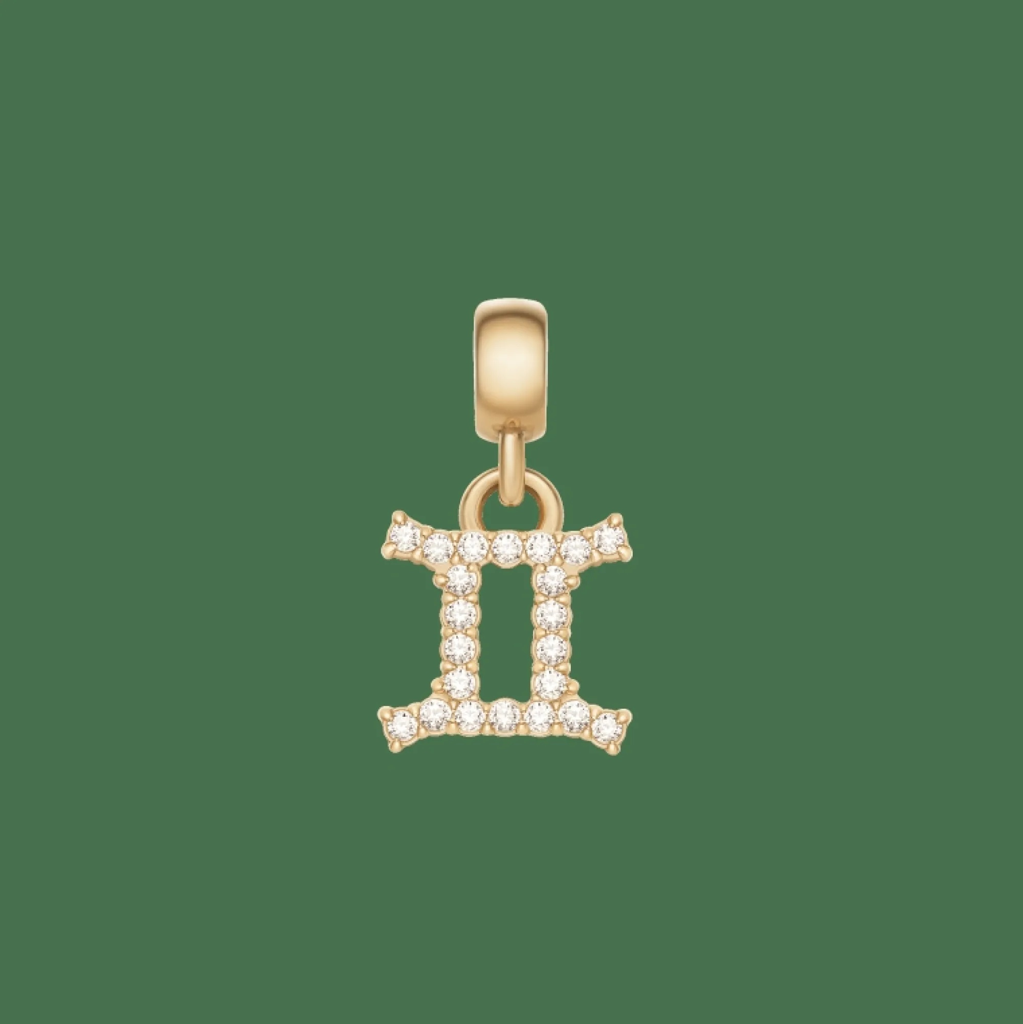 Daniel Wellington Berlocker<Crystal Zodiac Charm Gold