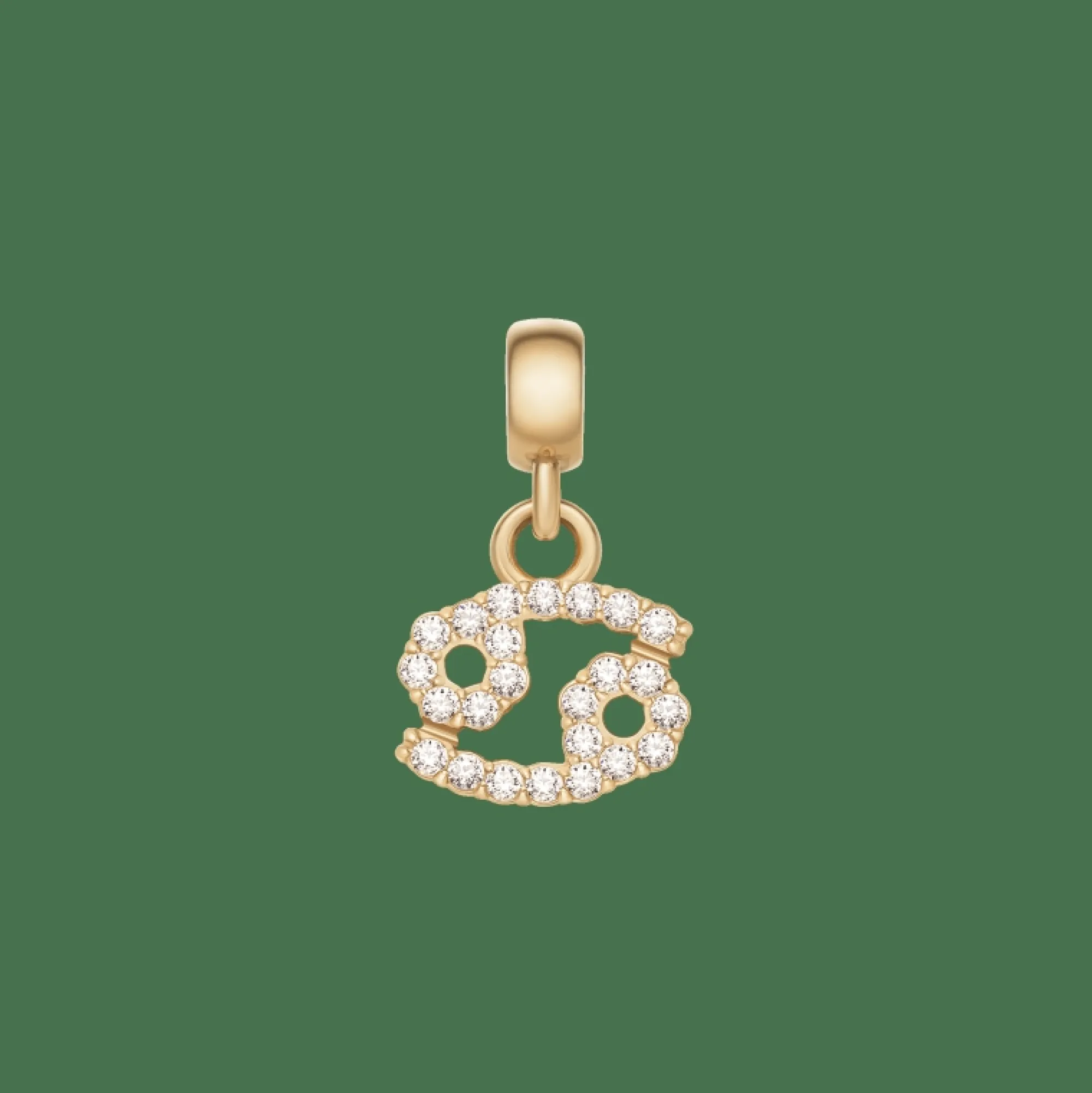 Daniel Wellington Berlocker<Crystal Zodiac Charm Gold