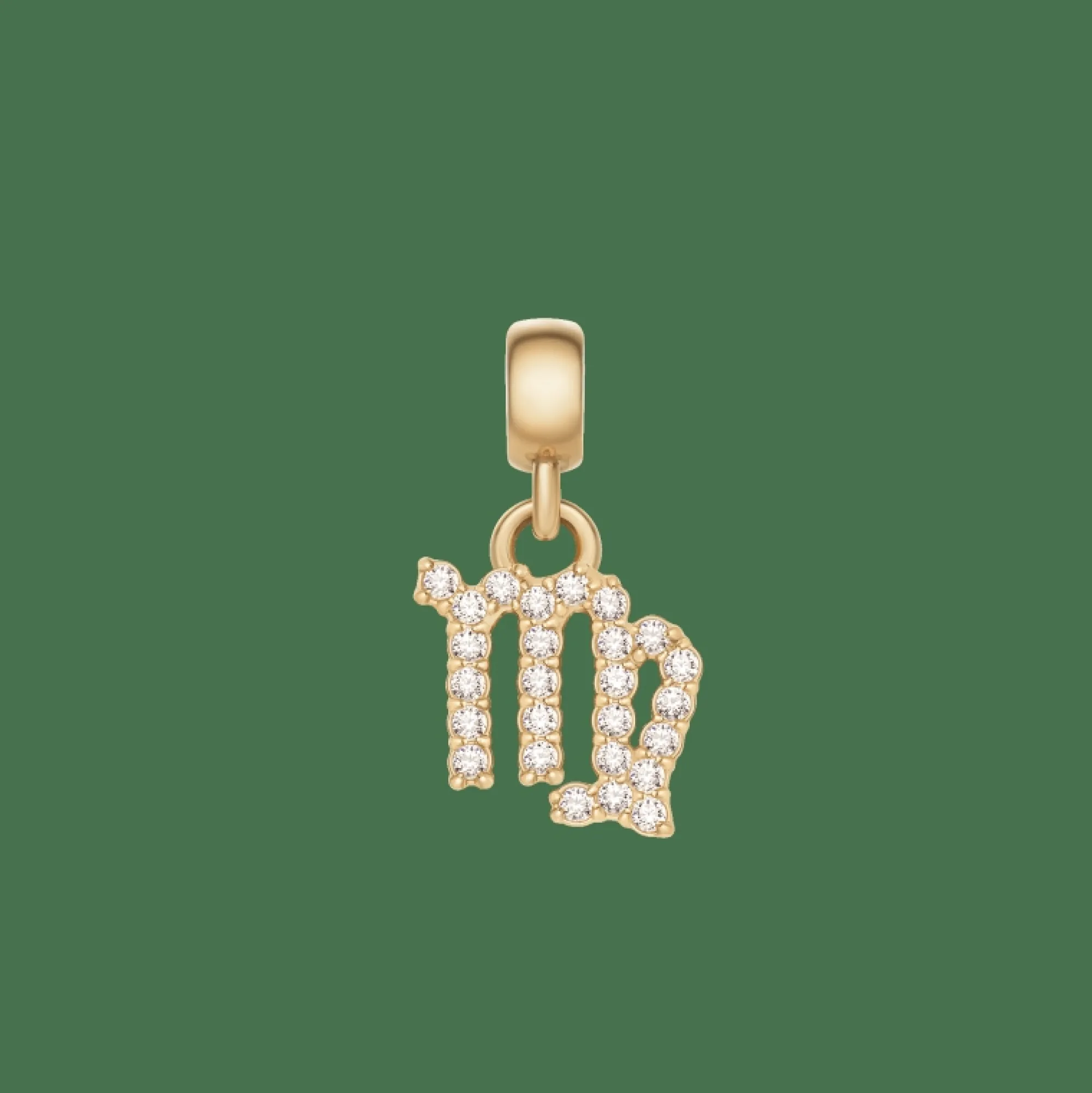 Daniel Wellington Berlocker<Crystal Zodiac Charm Gold