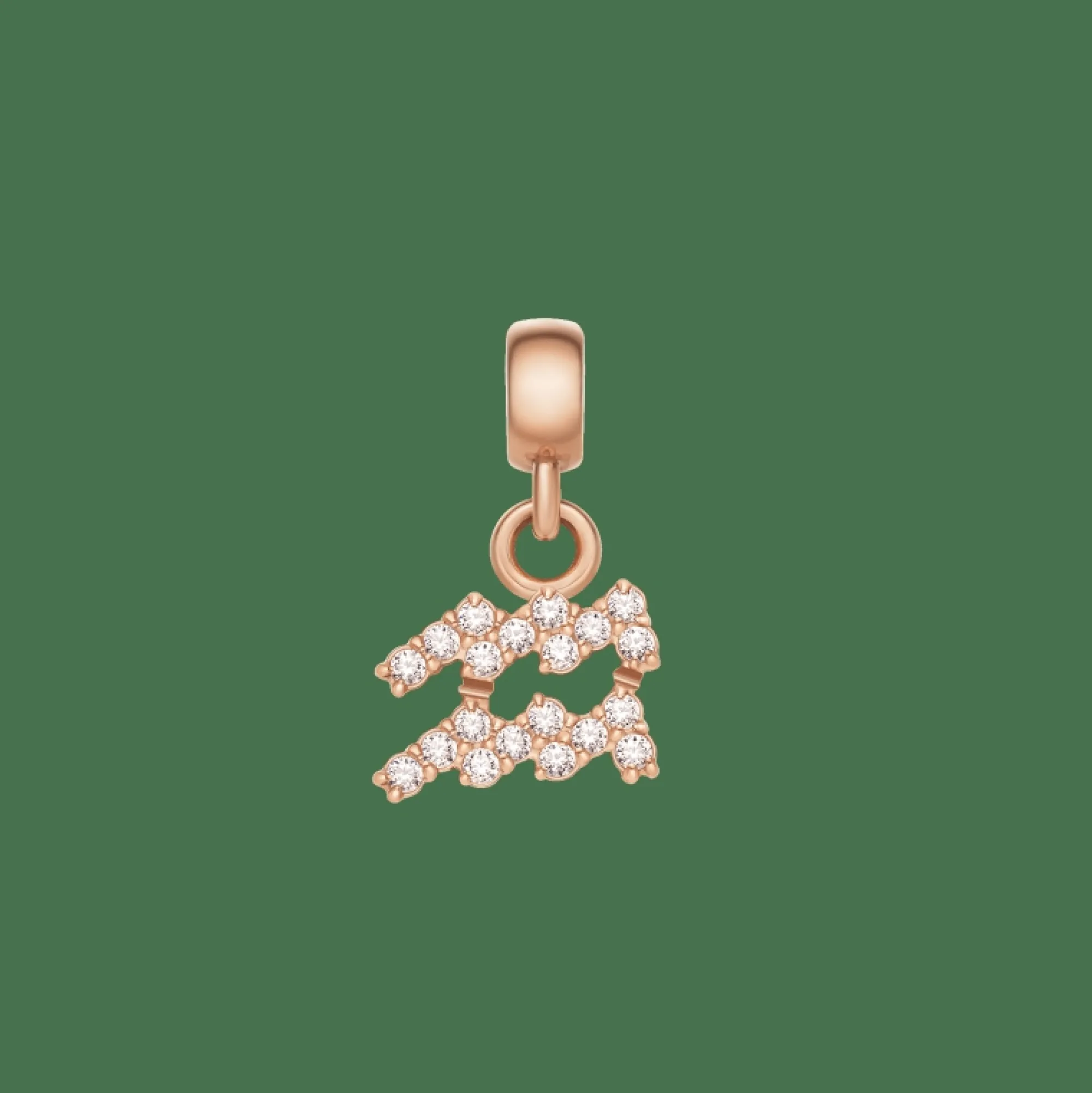 Daniel Wellington Berlocker<Crystal Zodiac Charm Rose Gold
