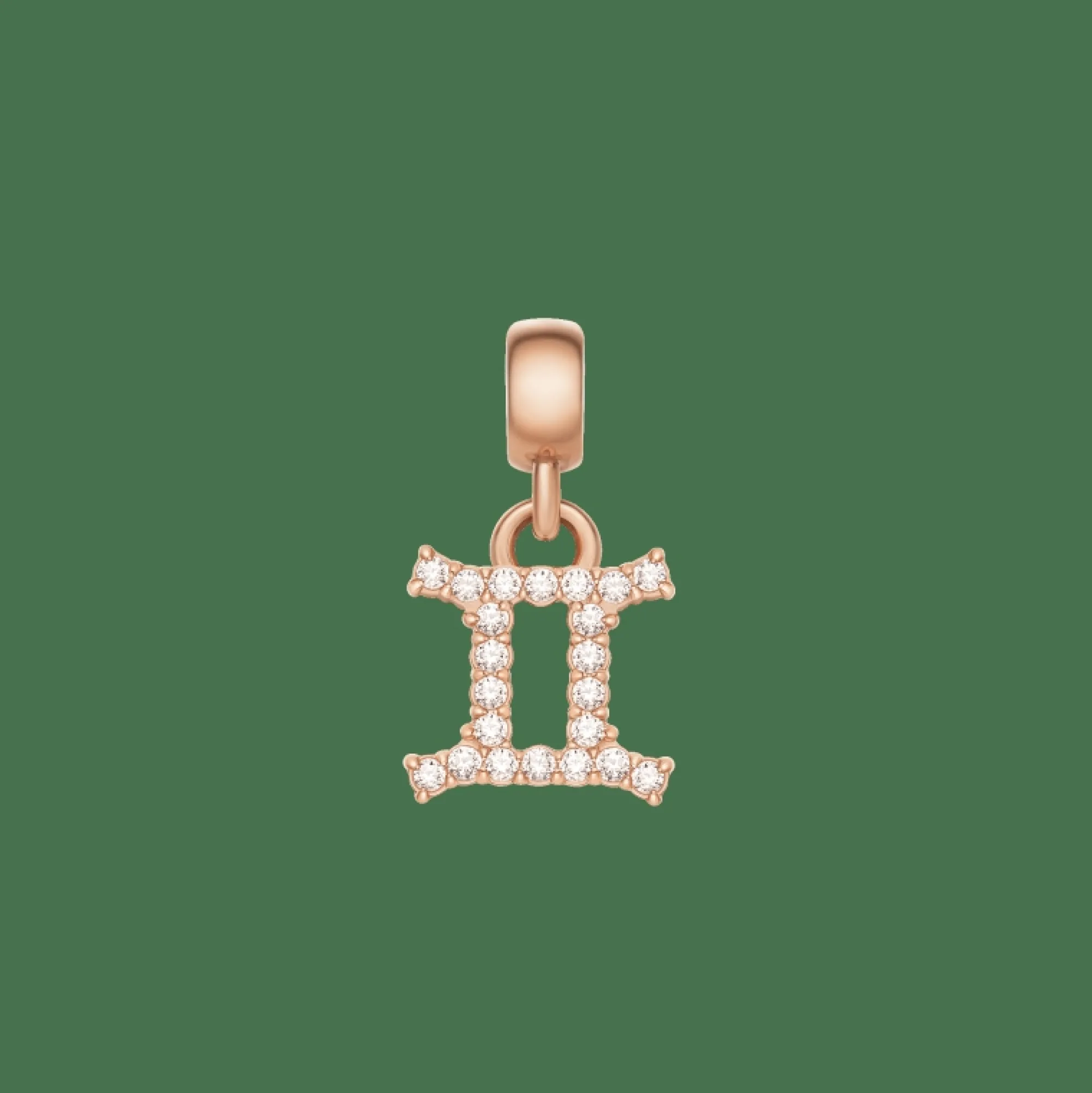 Daniel Wellington Berlocker<Crystal Zodiac Charm Rose Gold
