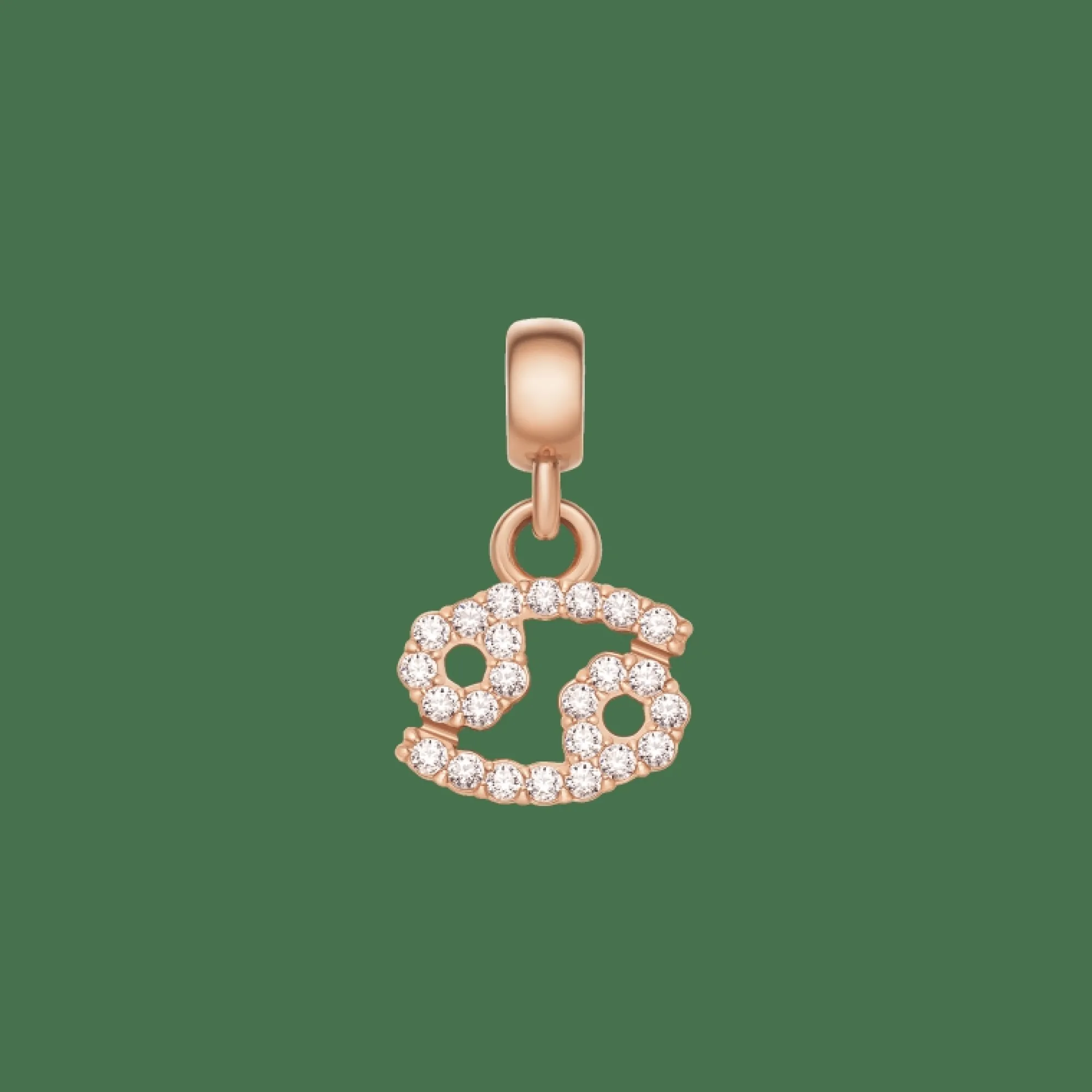 Daniel Wellington Berlocker<Crystal Zodiac Charm Rose Gold