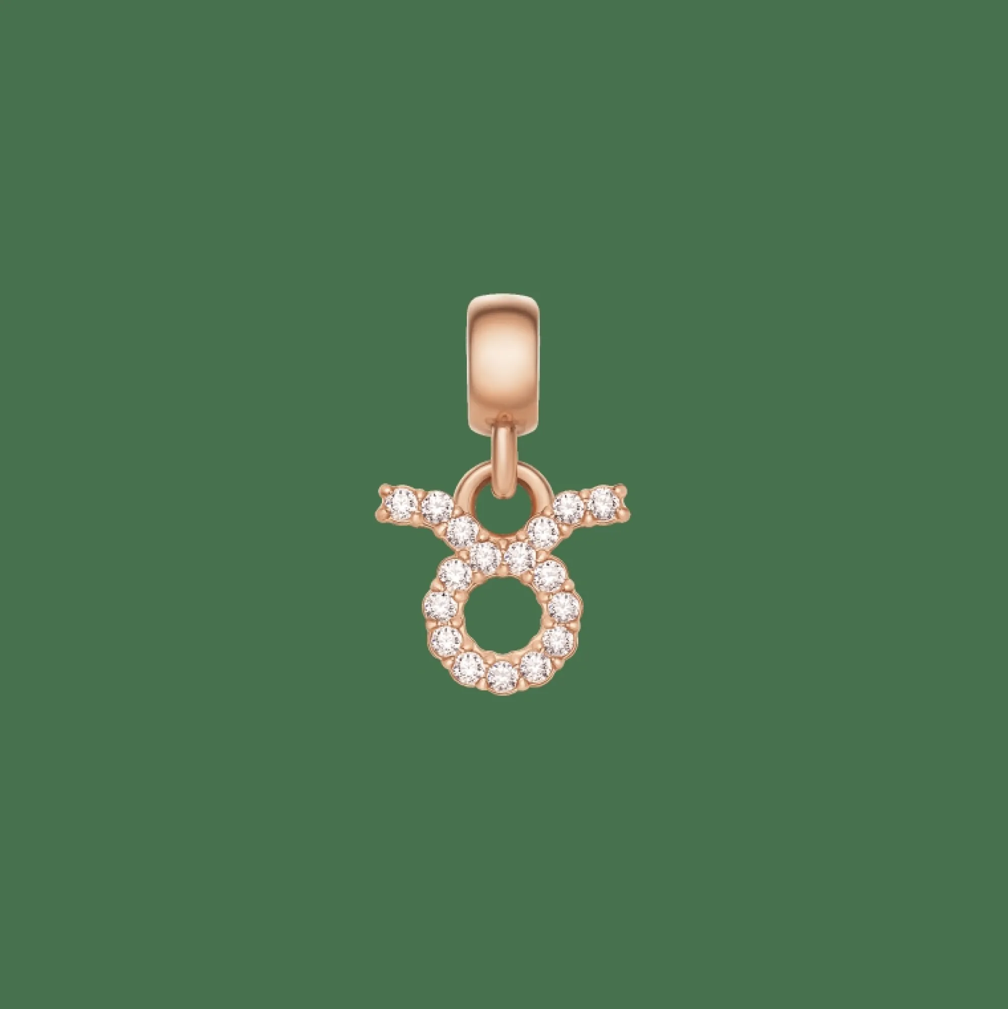 Daniel Wellington Berlocker<Crystal Zodiac Charm Rose Gold